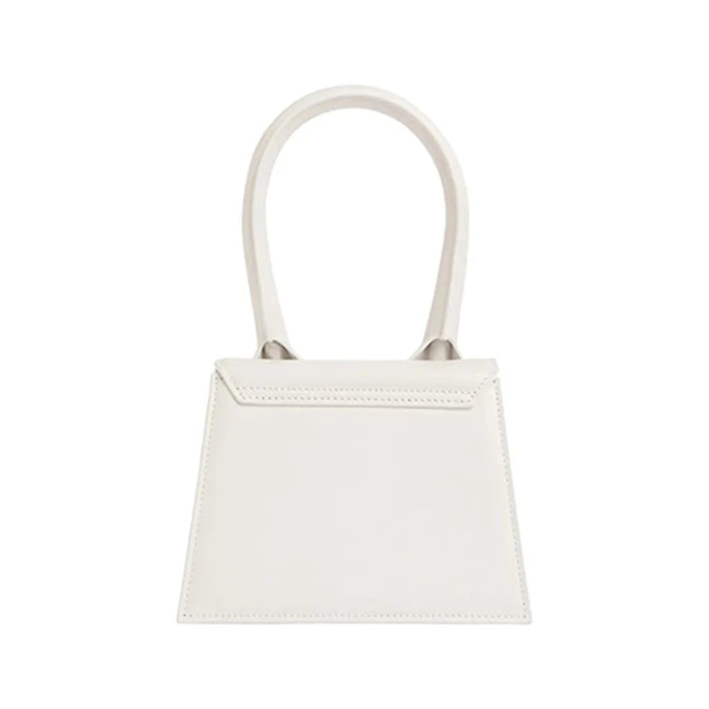 Jacquemus Le Chiquito Moyen Handbag White