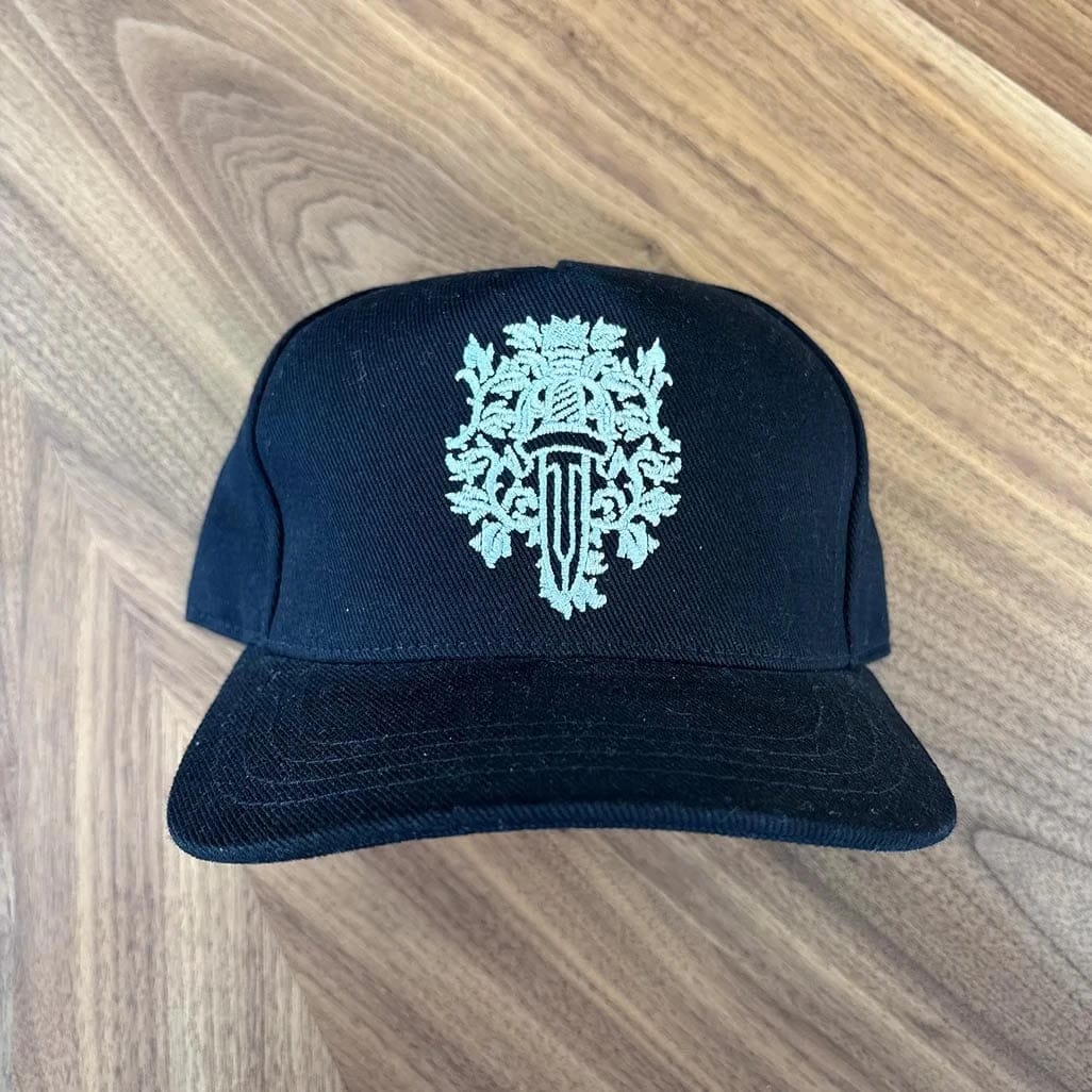 Chrome Hearts Black Dagger Cap