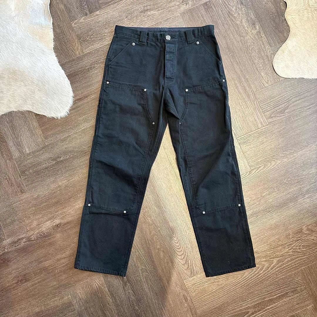 Chrome Hearts Black Carpenter Jeans