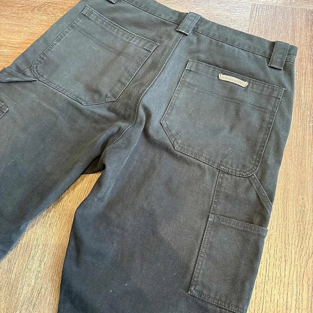 Chrome Hearts Black Carpenter Jeans