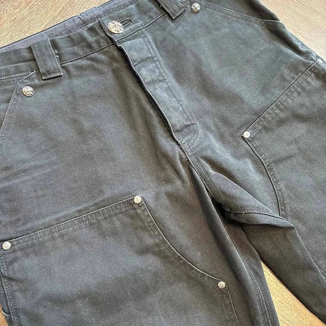Chrome Hearts Black Carpenter Jeans