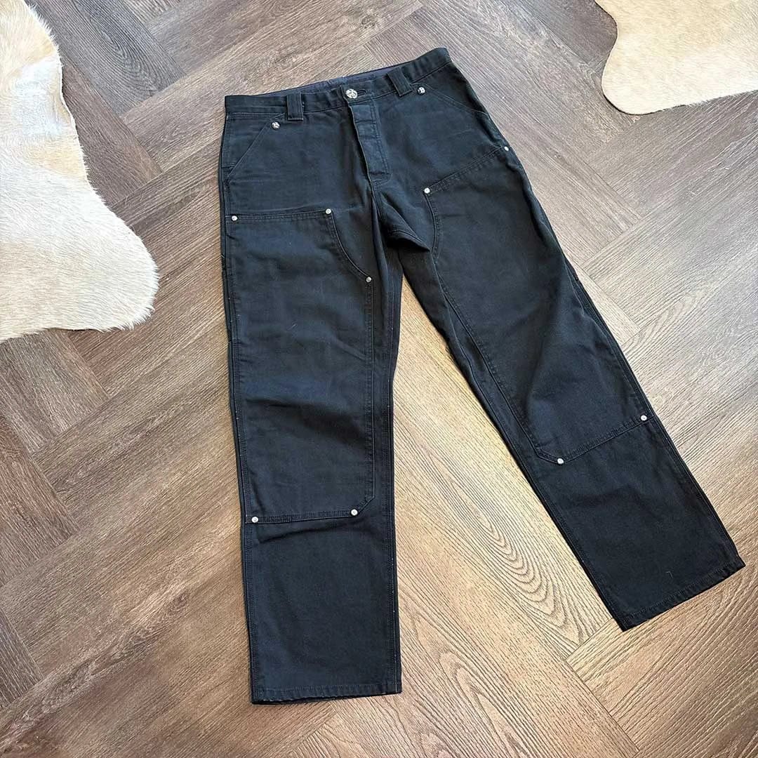 Chrome Hearts Black Carpenter Jeans