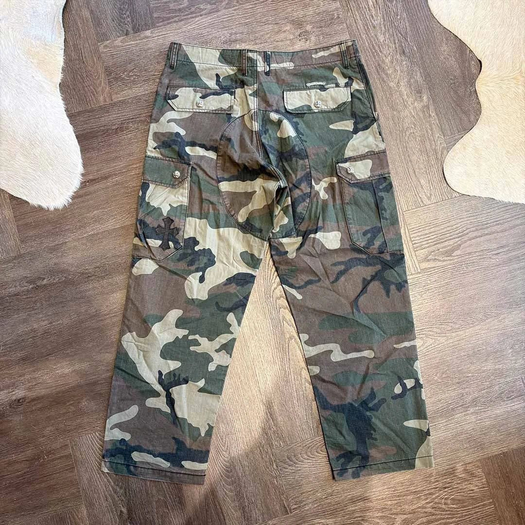 Chrome Hearts Camo Cargo Trousers