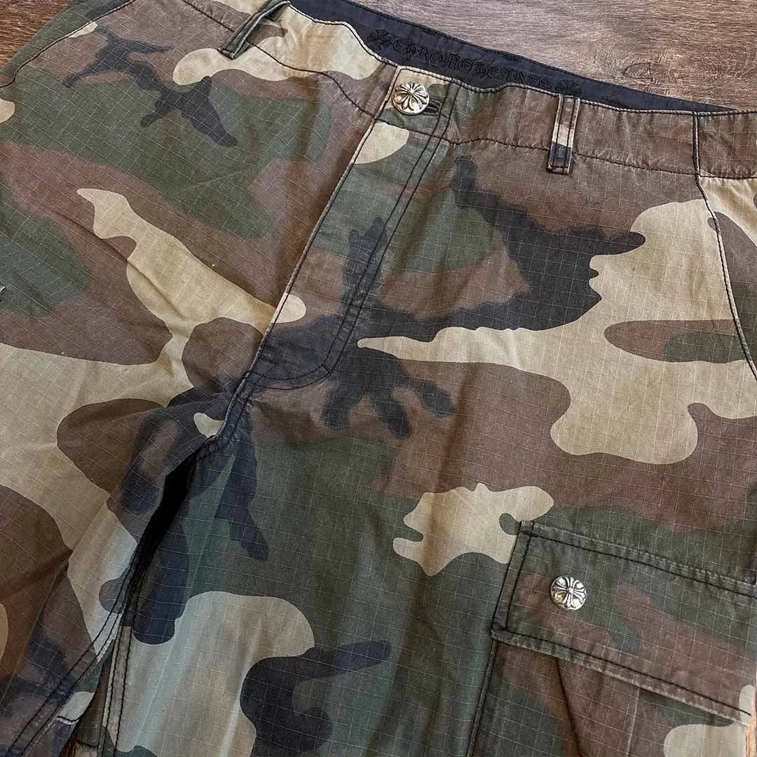Chrome Hearts Camo Cargo Trousers