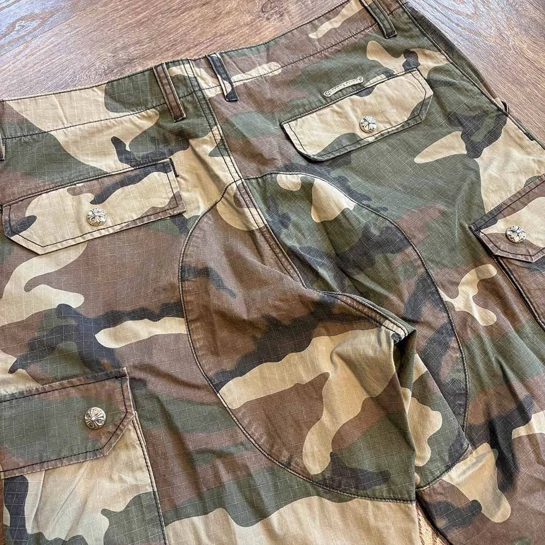 Chrome Hearts Camo Cargo Trousers