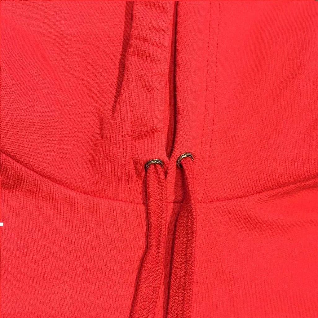 Chrome Hearts Red Scroll Pullover Hoodie
