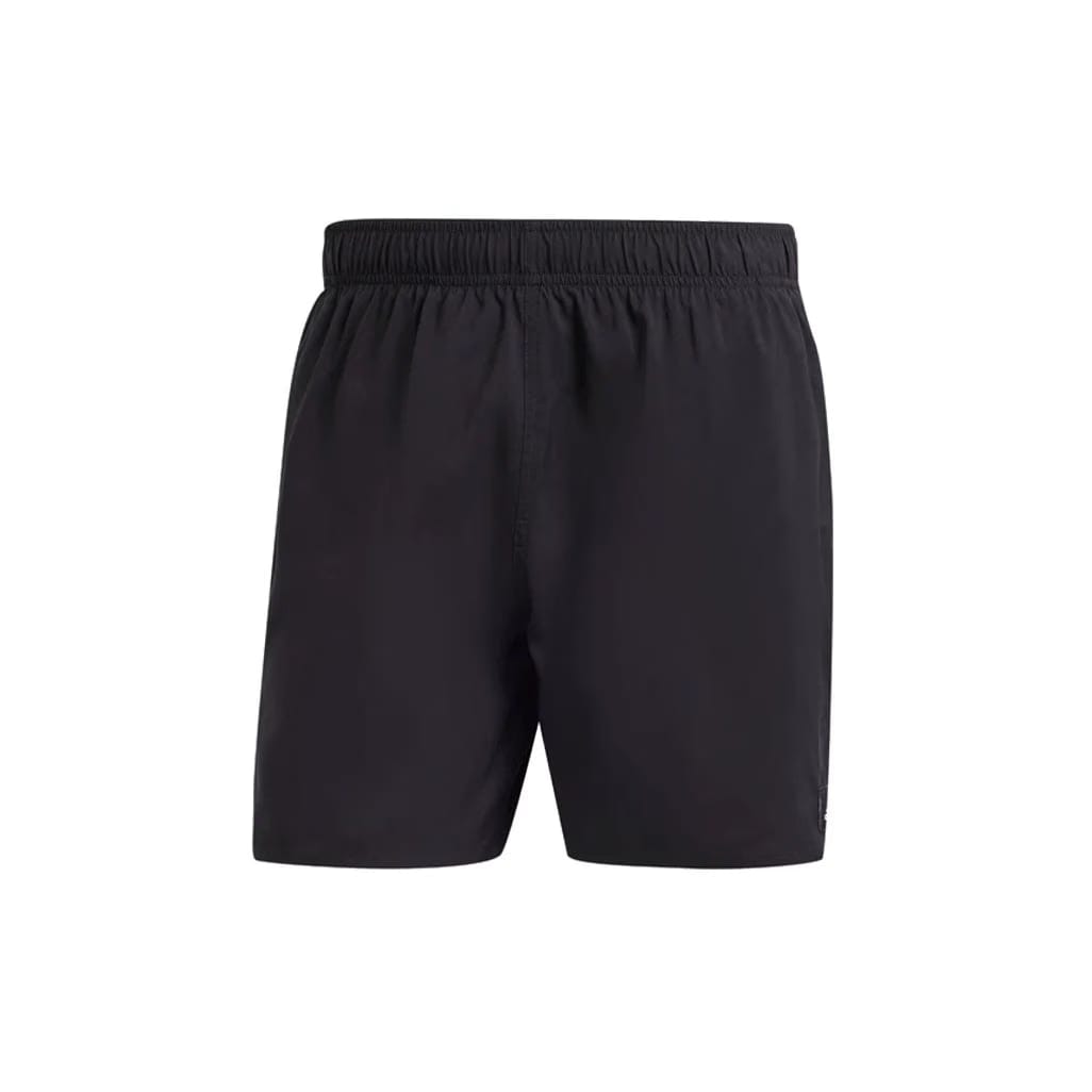 adidas Solid CLX Short-Length Swim Shorts Black