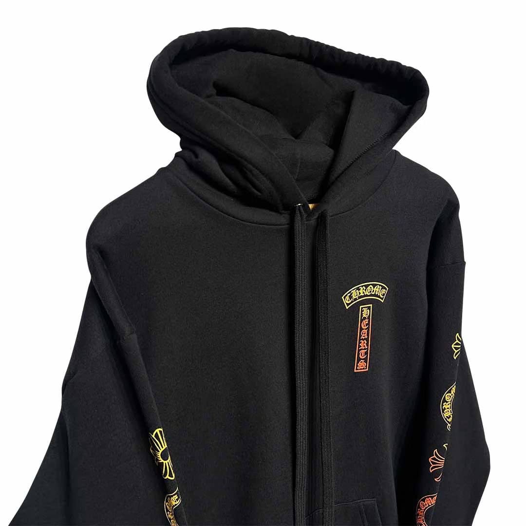 Chrome Hearts Gradient Bar Logo Pullover Hoodie