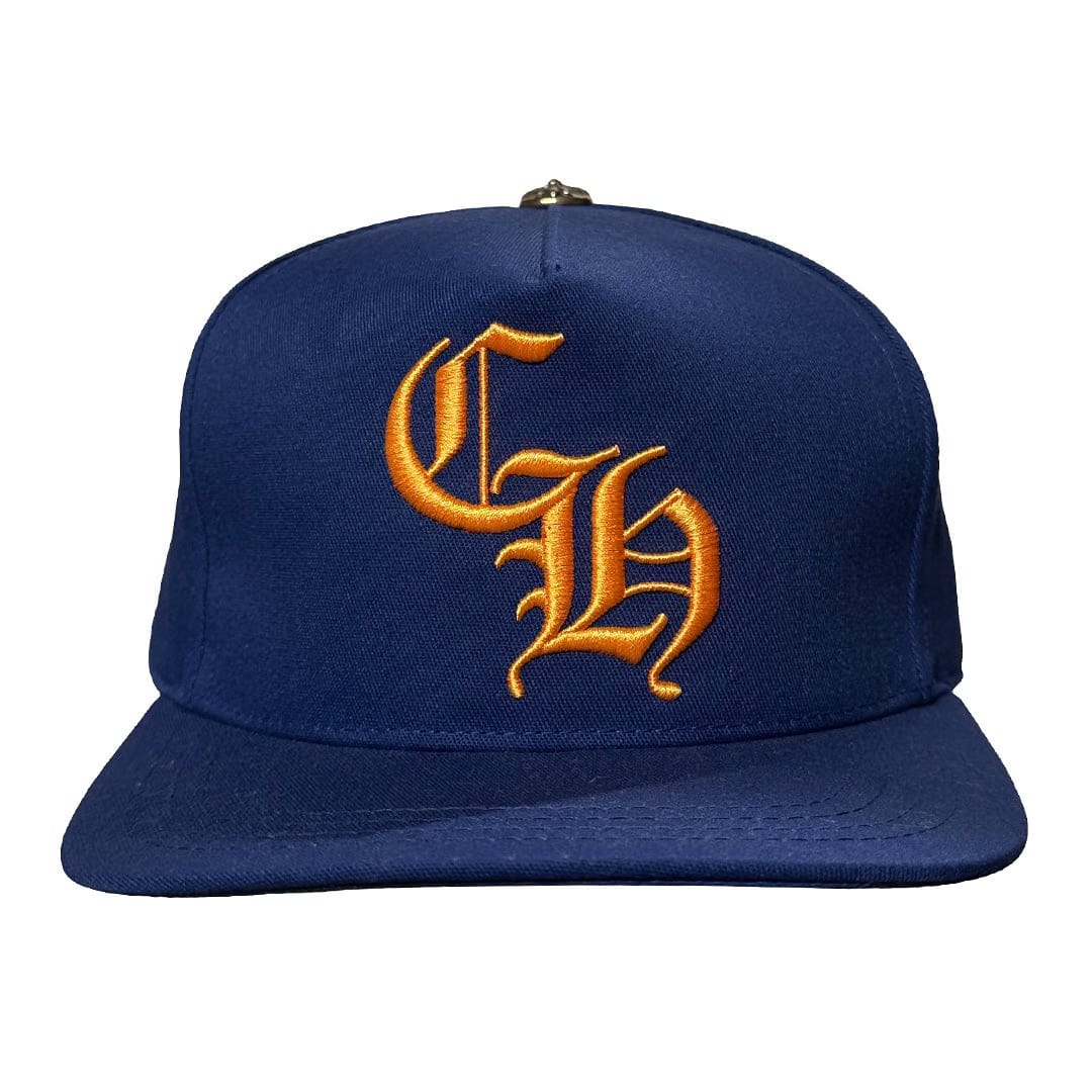 Chrome Hearts Baseball Trucker Hat Blue Gold
