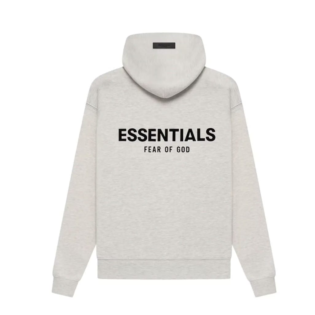 Fear of God Essentials Hoodie 'Light Oatmeal' (SS22)