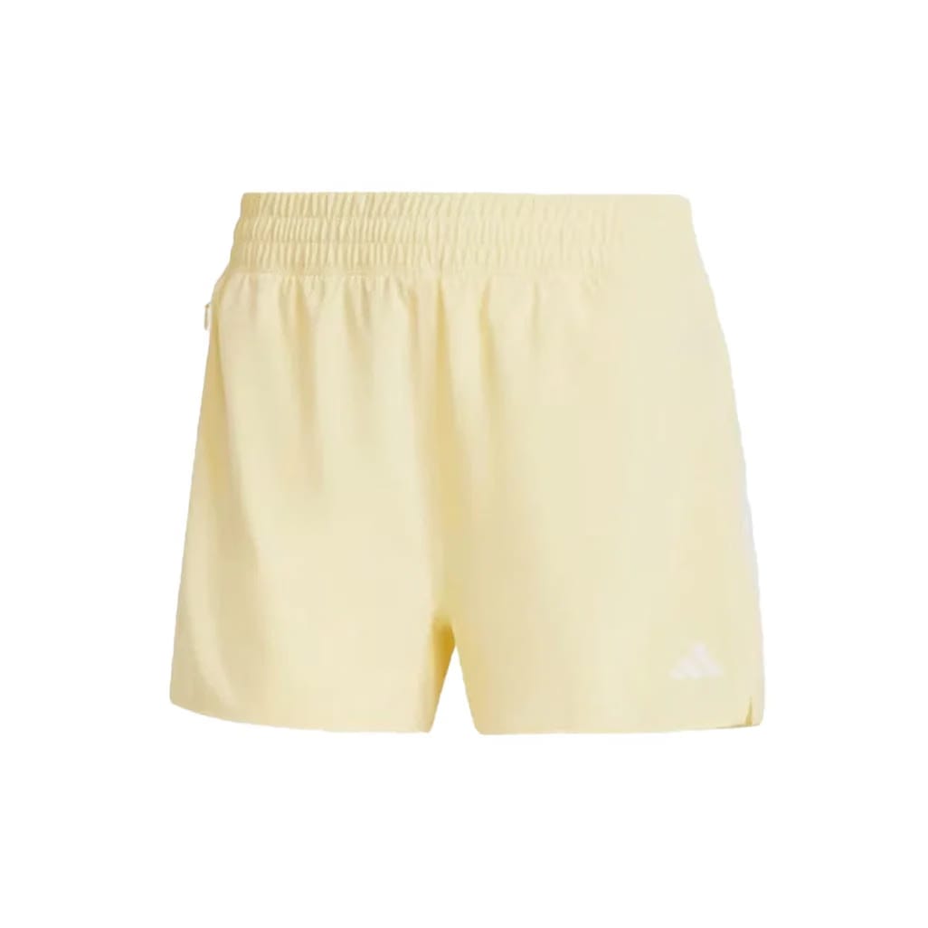 adidas Own The Run Tee Running Quick-Dry Shorts Yellow