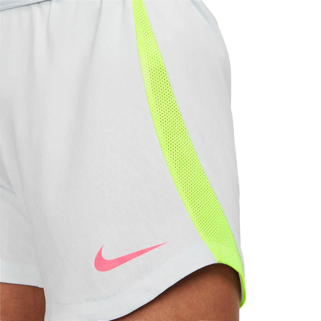 Nike Strike Dri-FIT Football Shorts Pure Platinum Volt