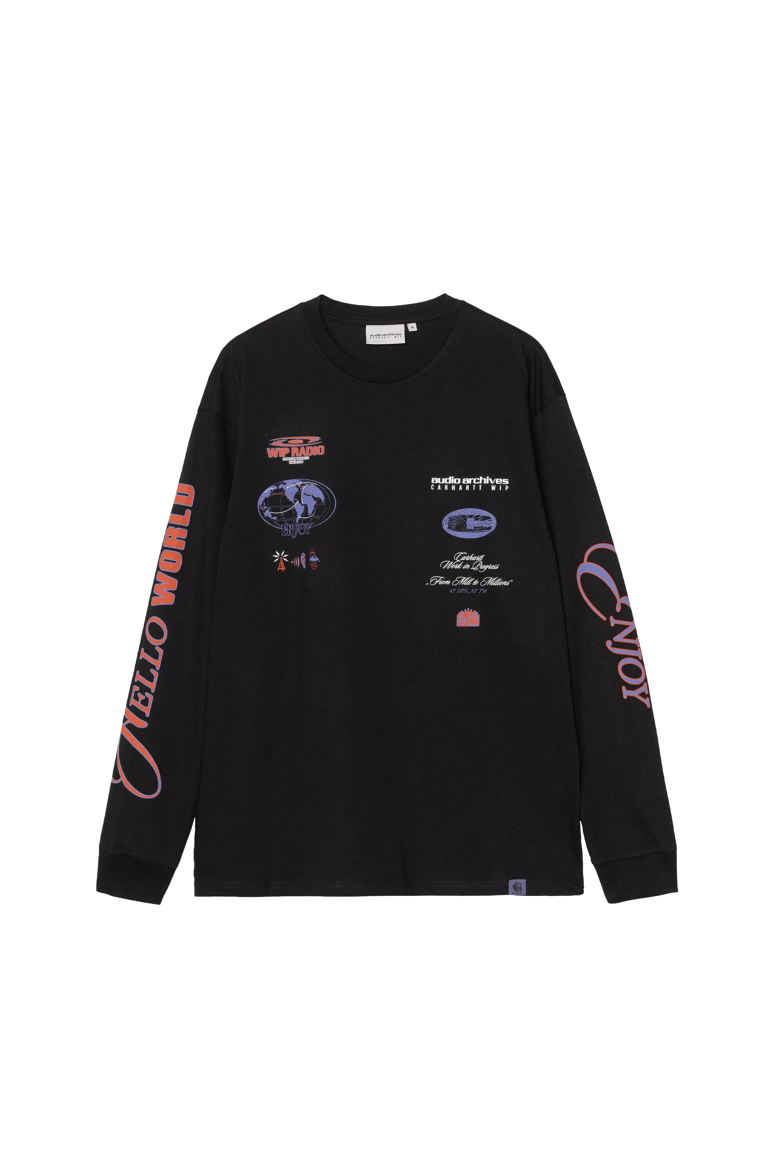 Carhartt WIP Audio Archives WIP Longsleeve T-Shirt