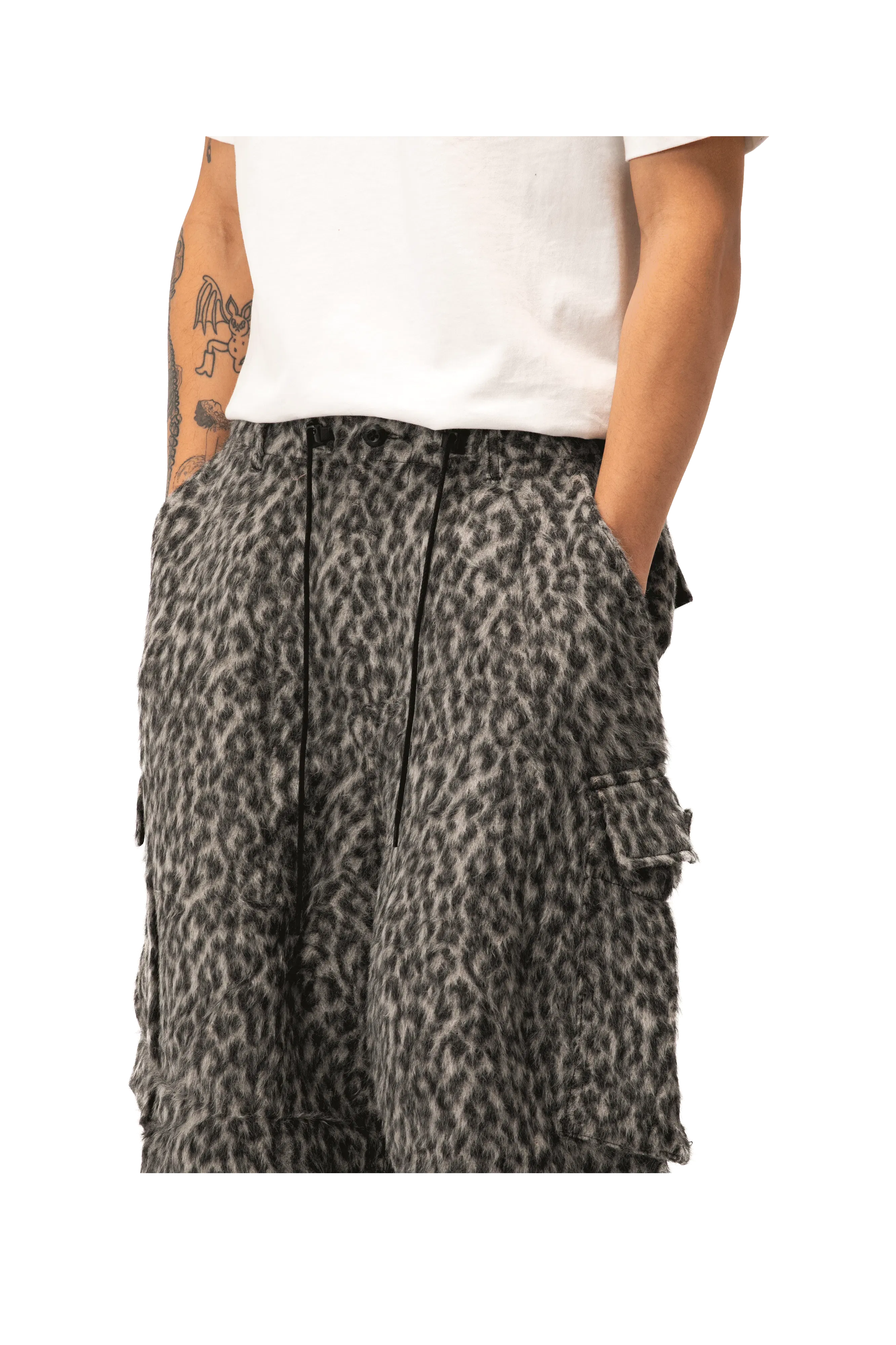 Needles Cropped H.D. BDU Pant - Alpaca Shaggy