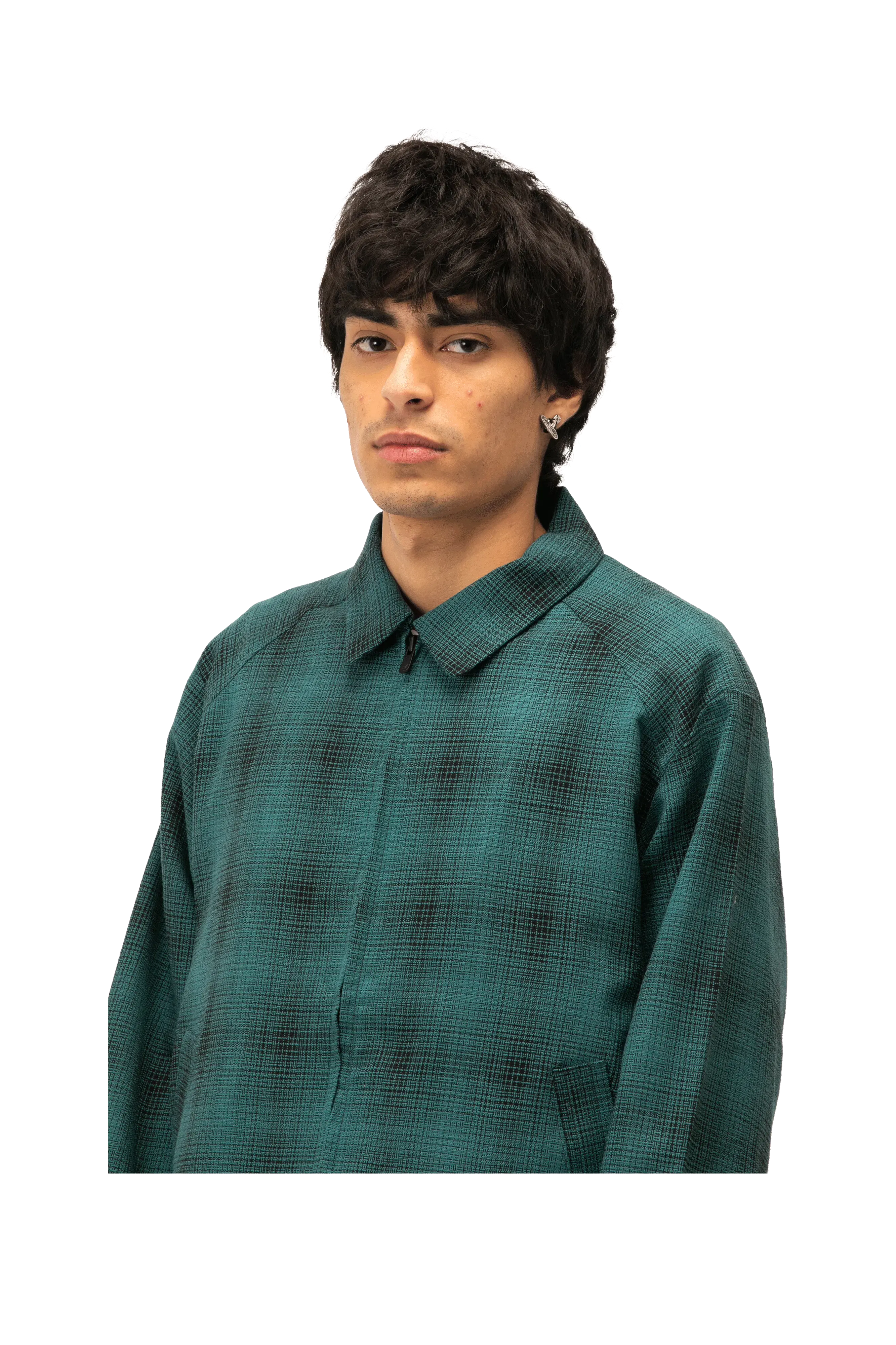 Needles Sport Jacket - Wool Shadfow Plaid
