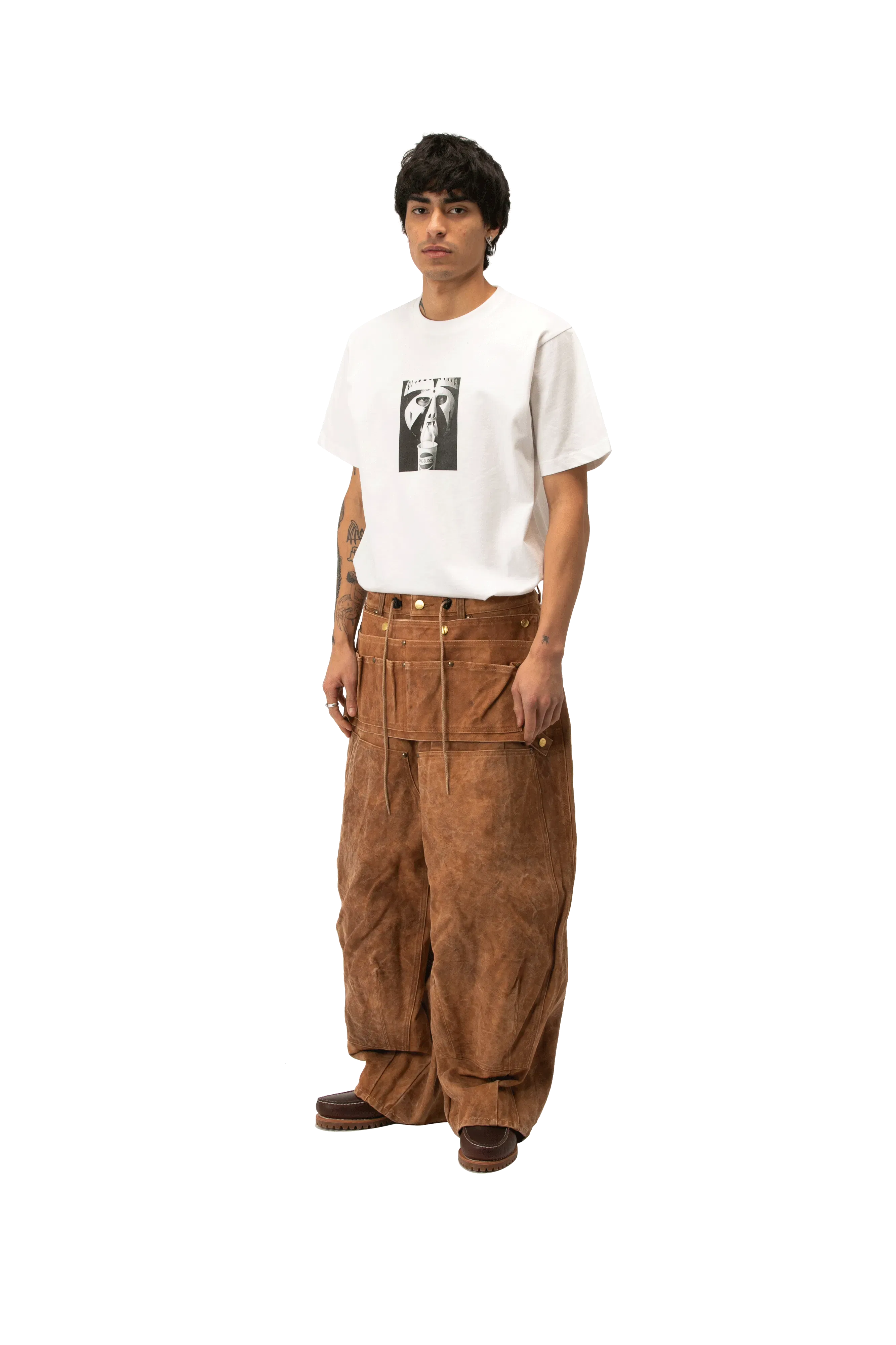 Needles H.D. Apron Panter Pant - Duck Canvas