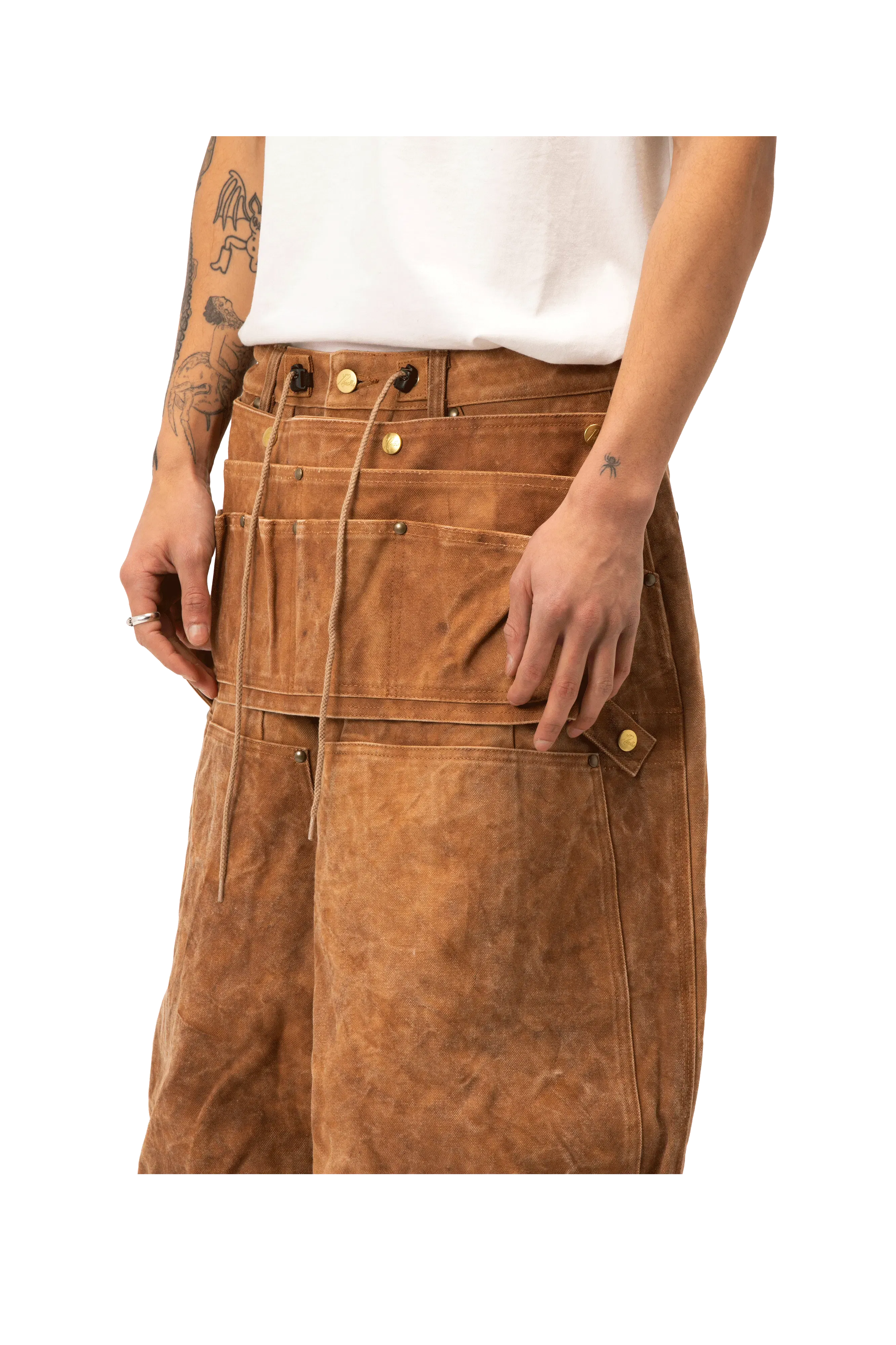 Needles H.D. Apron Panter Pant - Duck Canvas