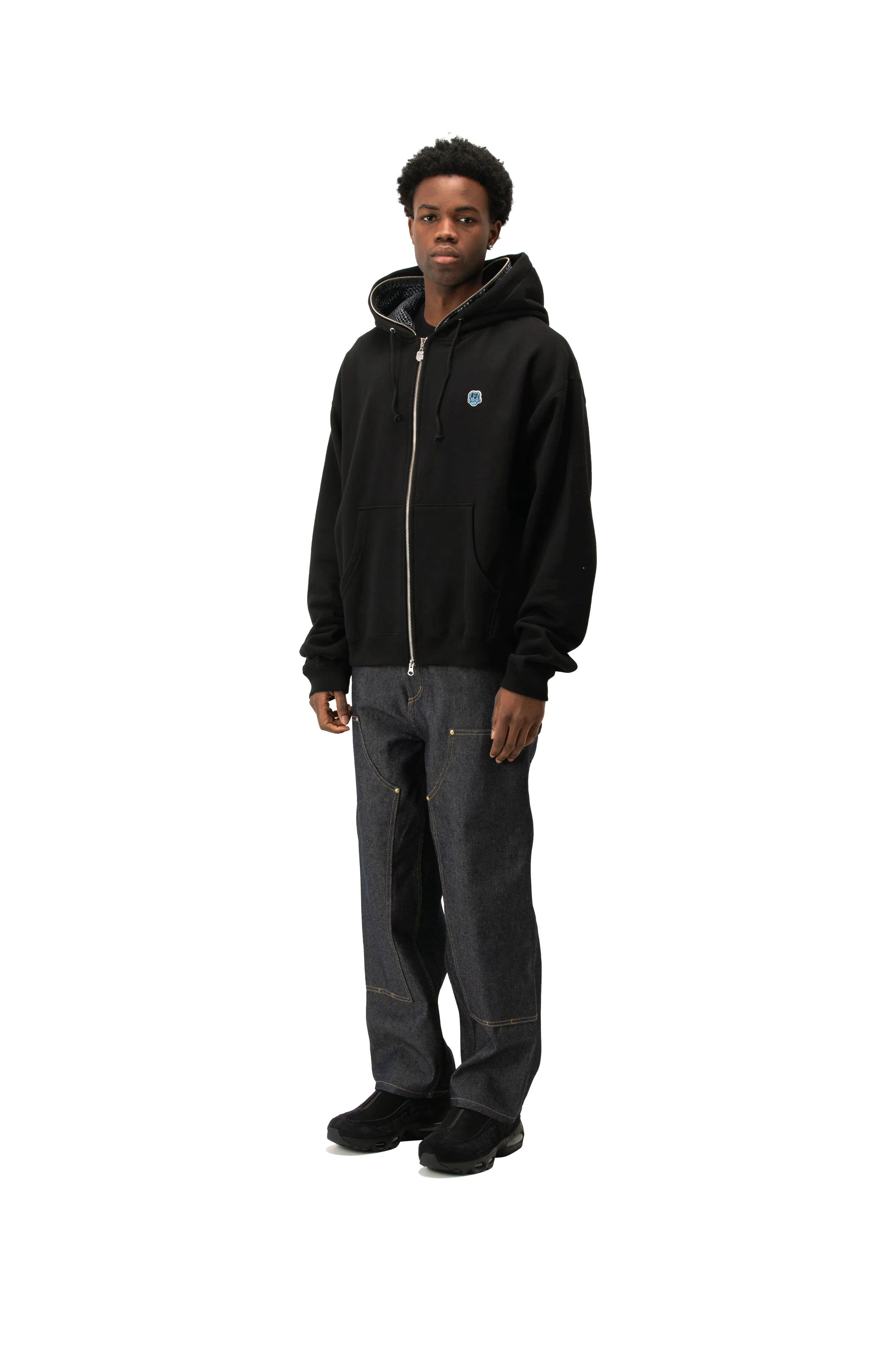 CHITO Clown Mesh Zip Hoodie