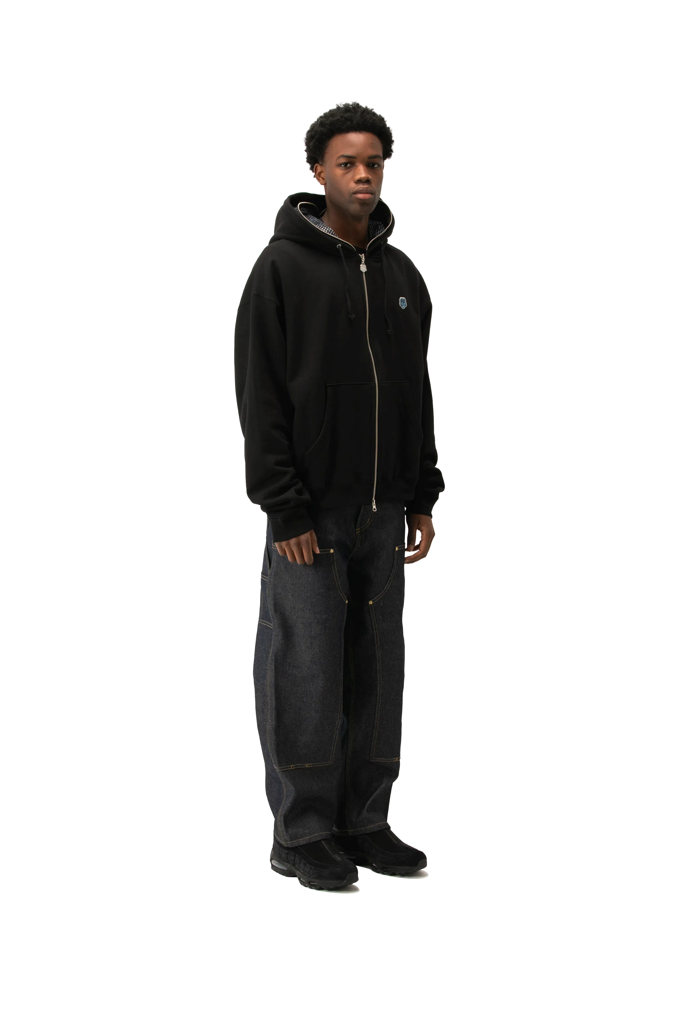 CHITO Clown Mesh Zip Hoodie