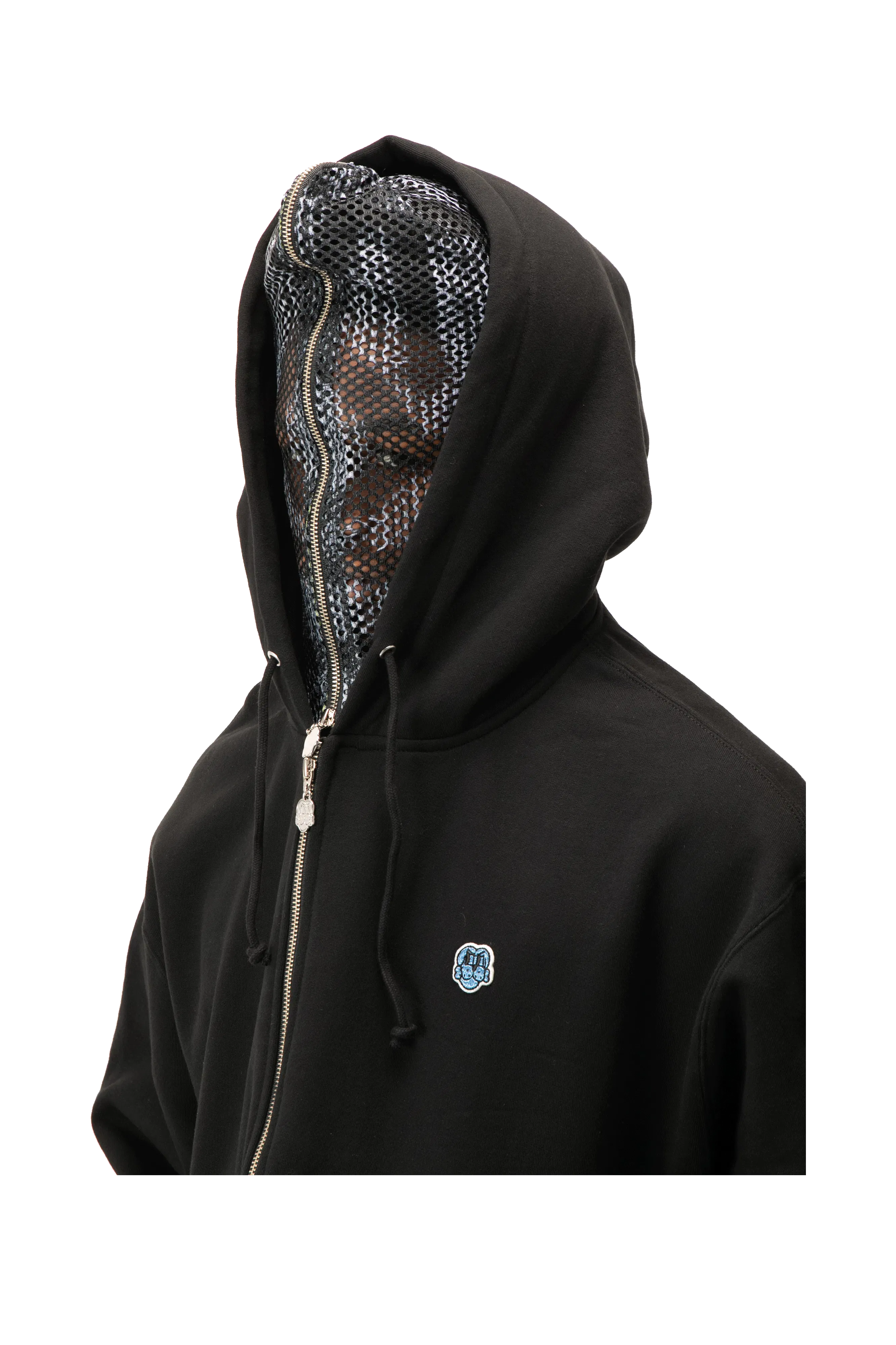 CHITO Clown Mesh Zip Hoodie