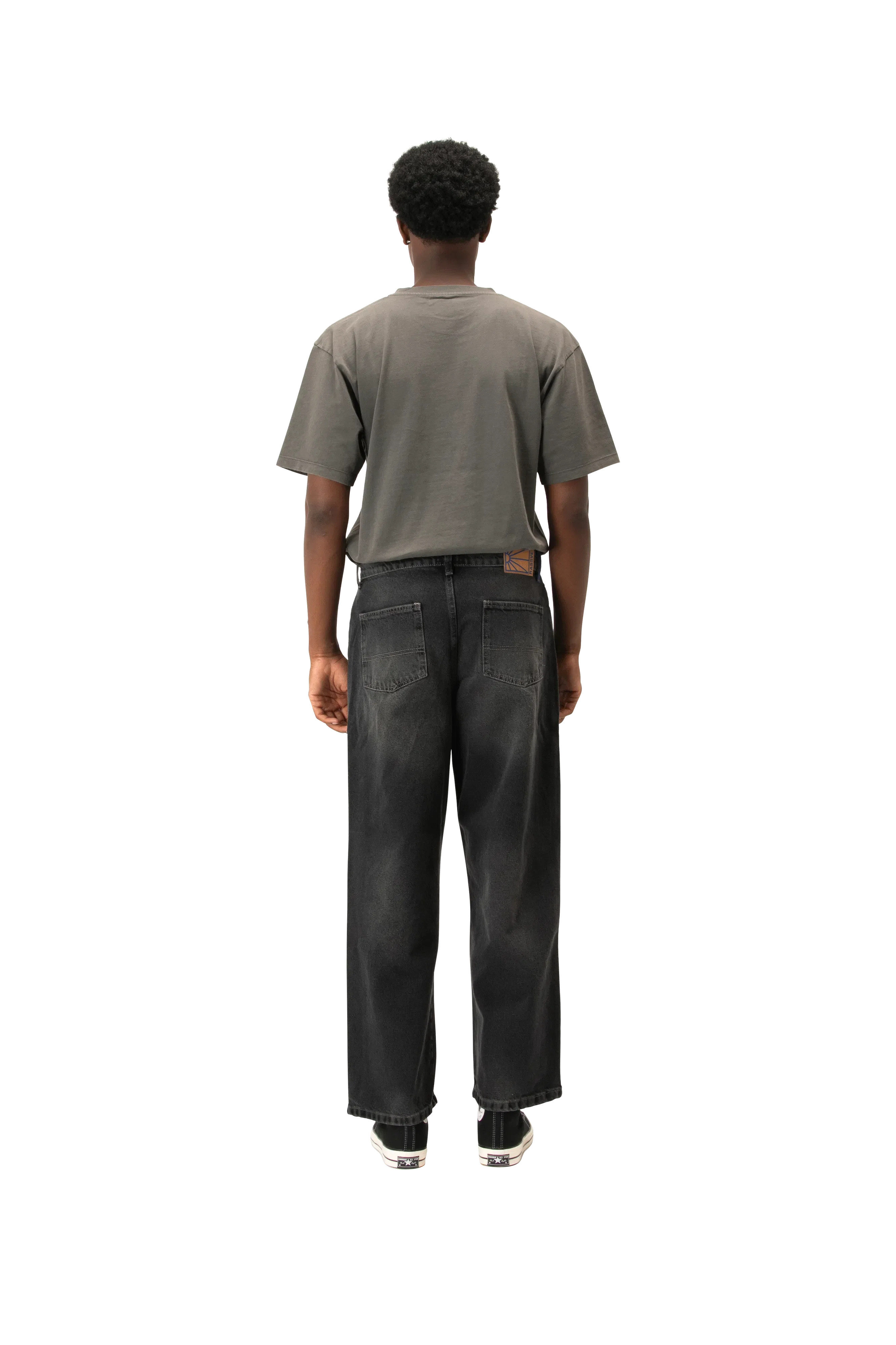 RASSVET Spot Wash Baggy Denim Pant Woven