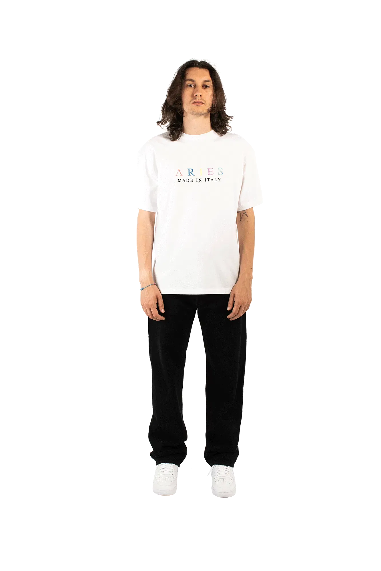 Aries United Colours of Aries Embroidered T-Shirt