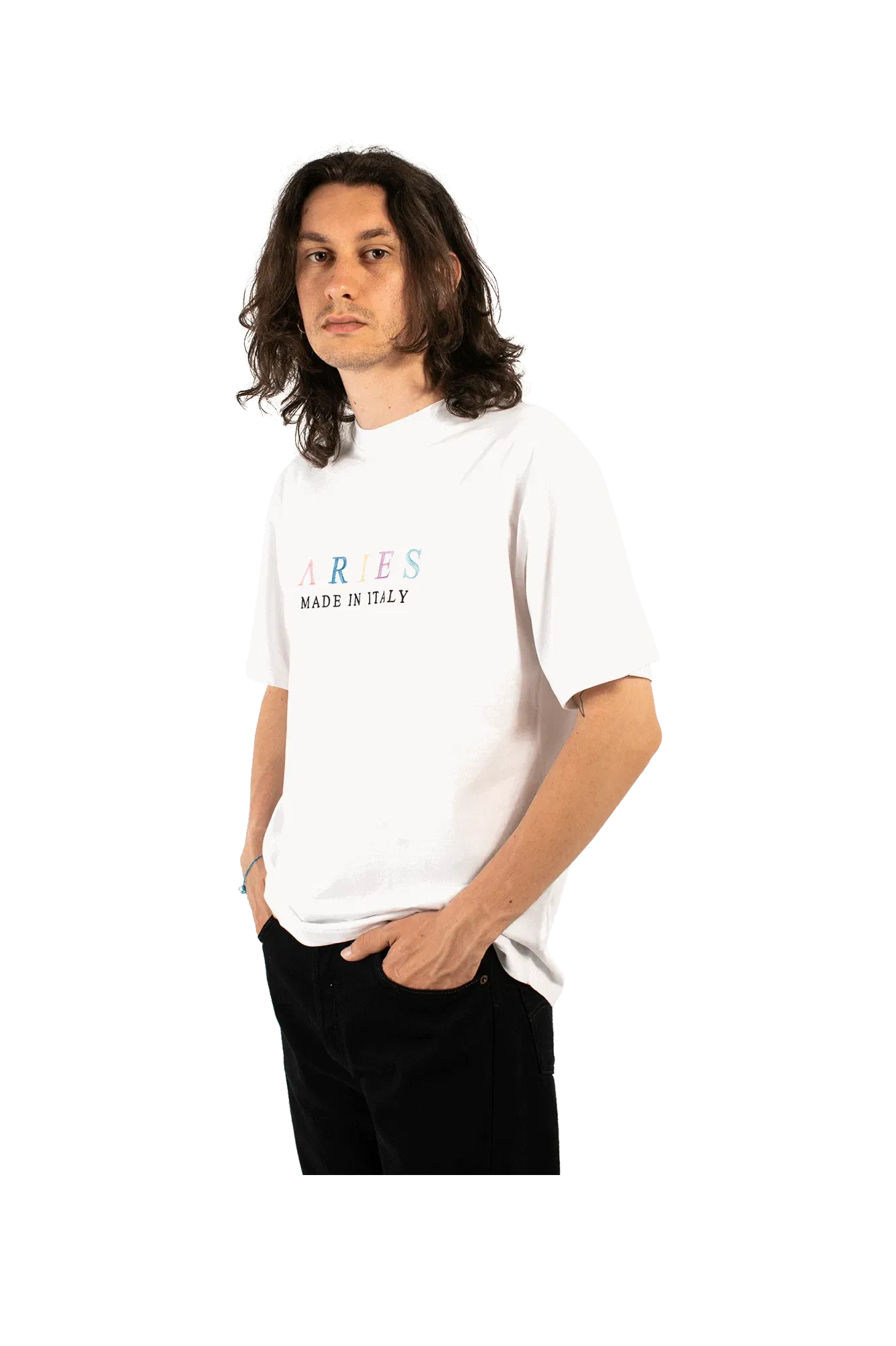 Aries United Colours of Aries Embroidered T-Shirt