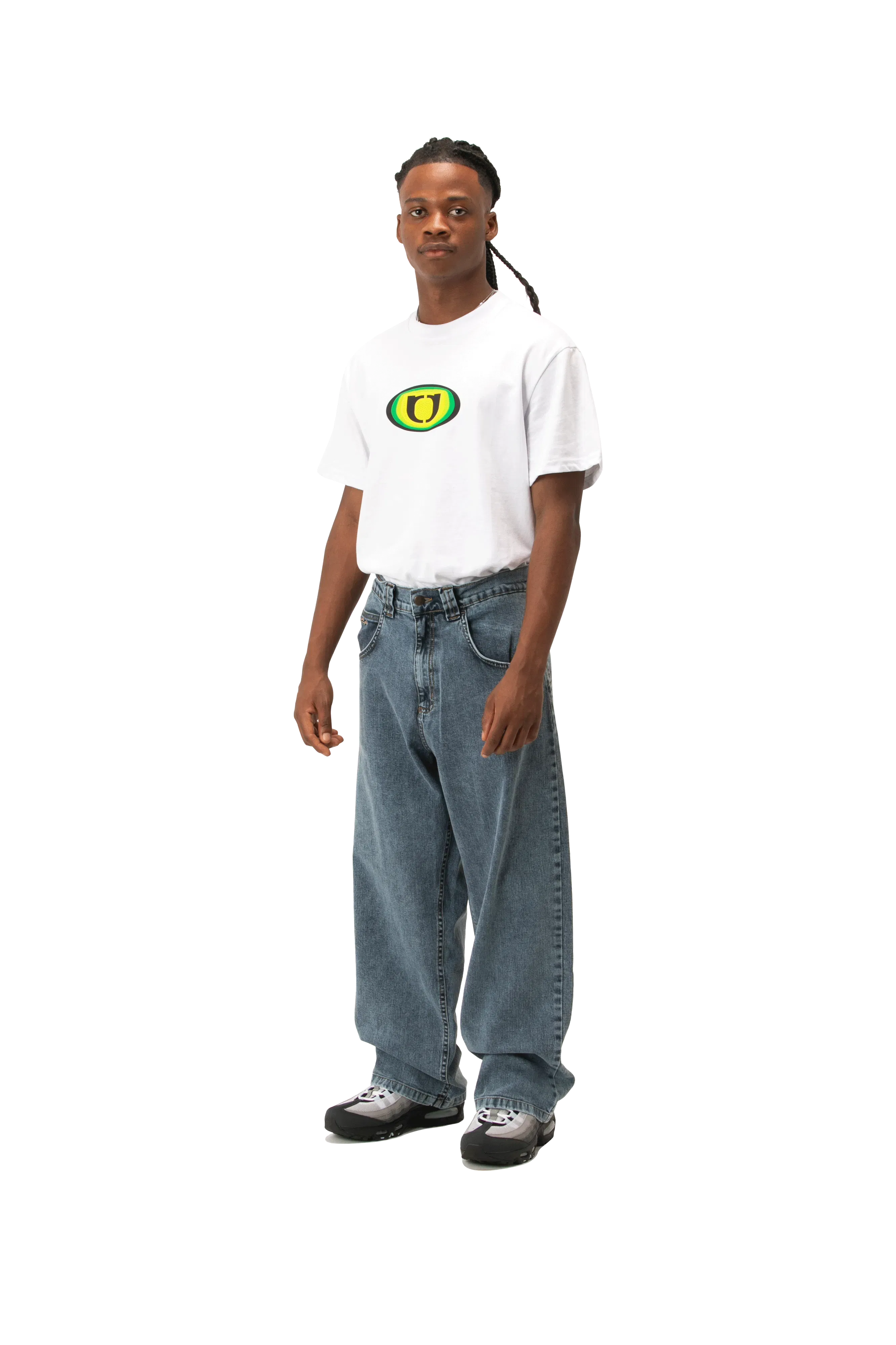 YARDSALE Ivory Slub Jeans