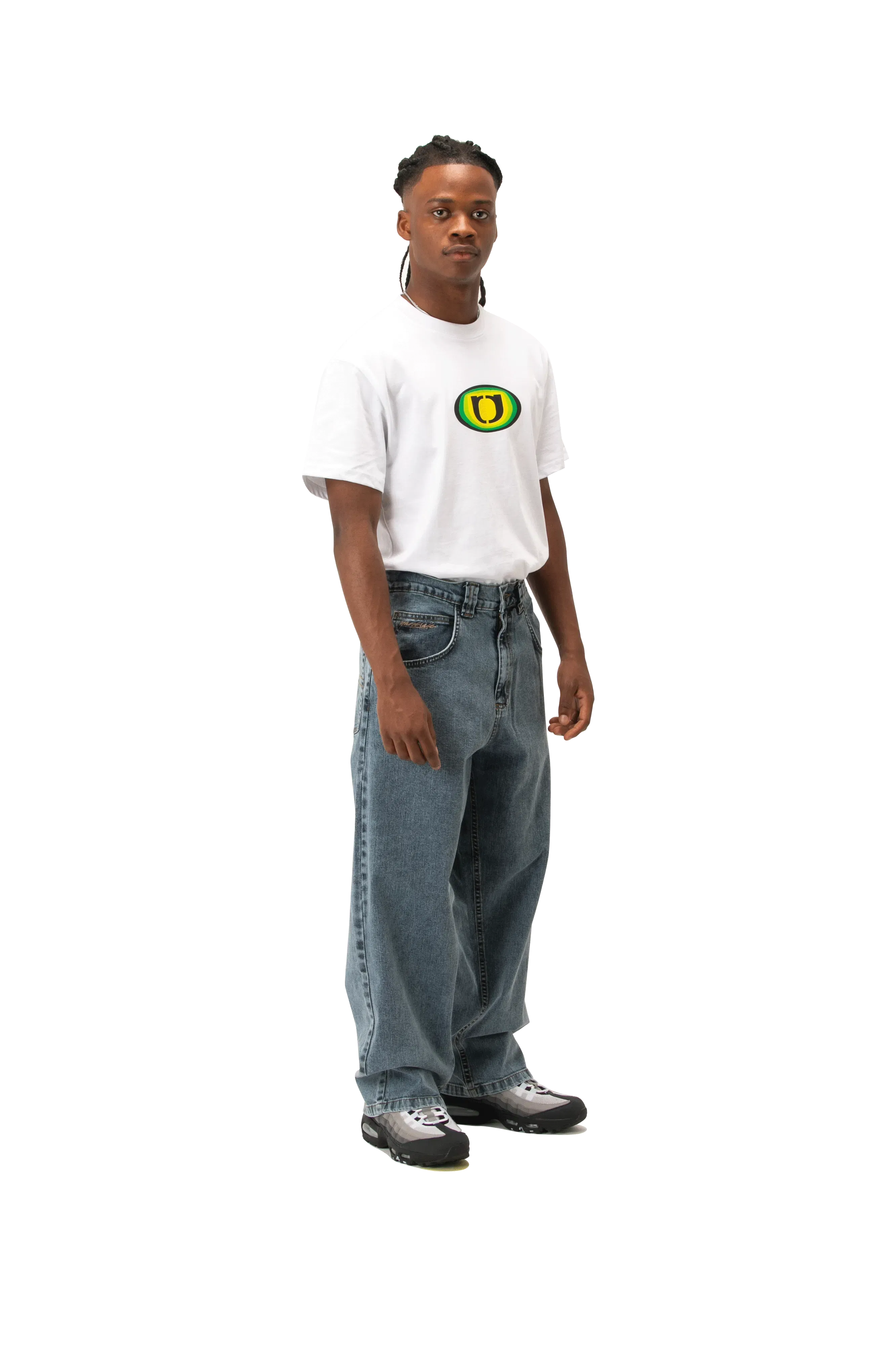 YARDSALE Ivory Slub Jeans