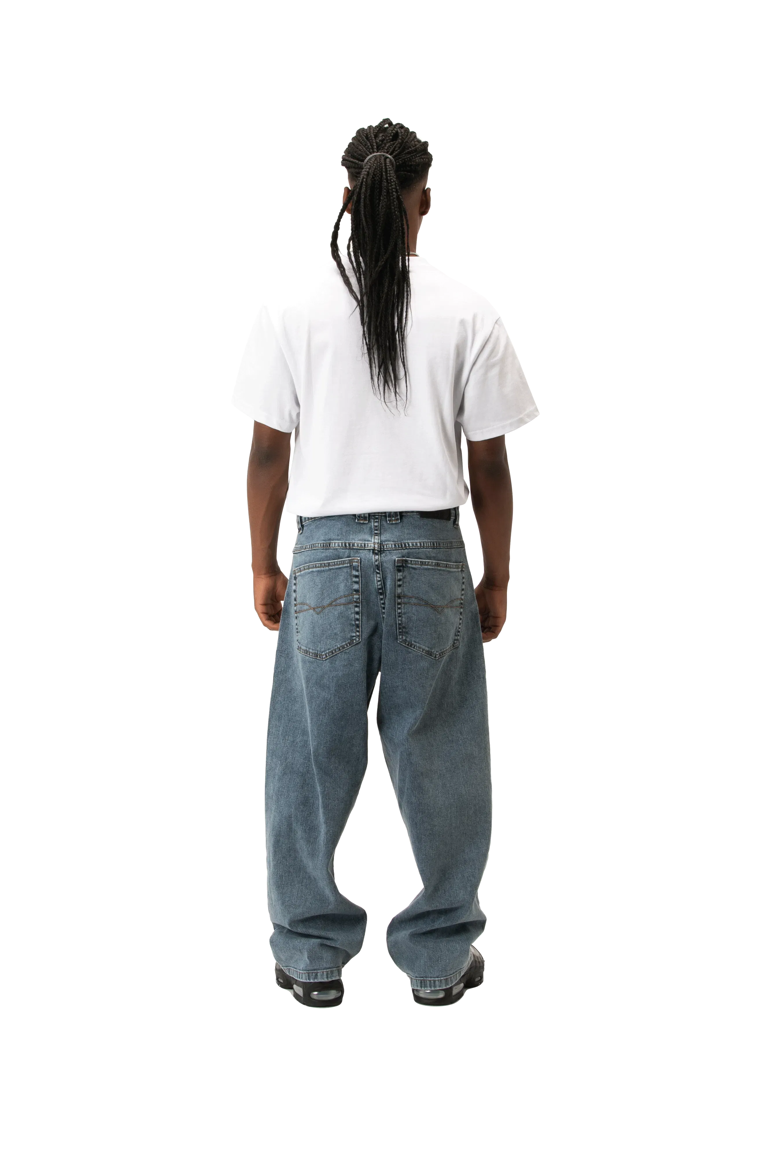 YARDSALE Ivory Slub Jeans