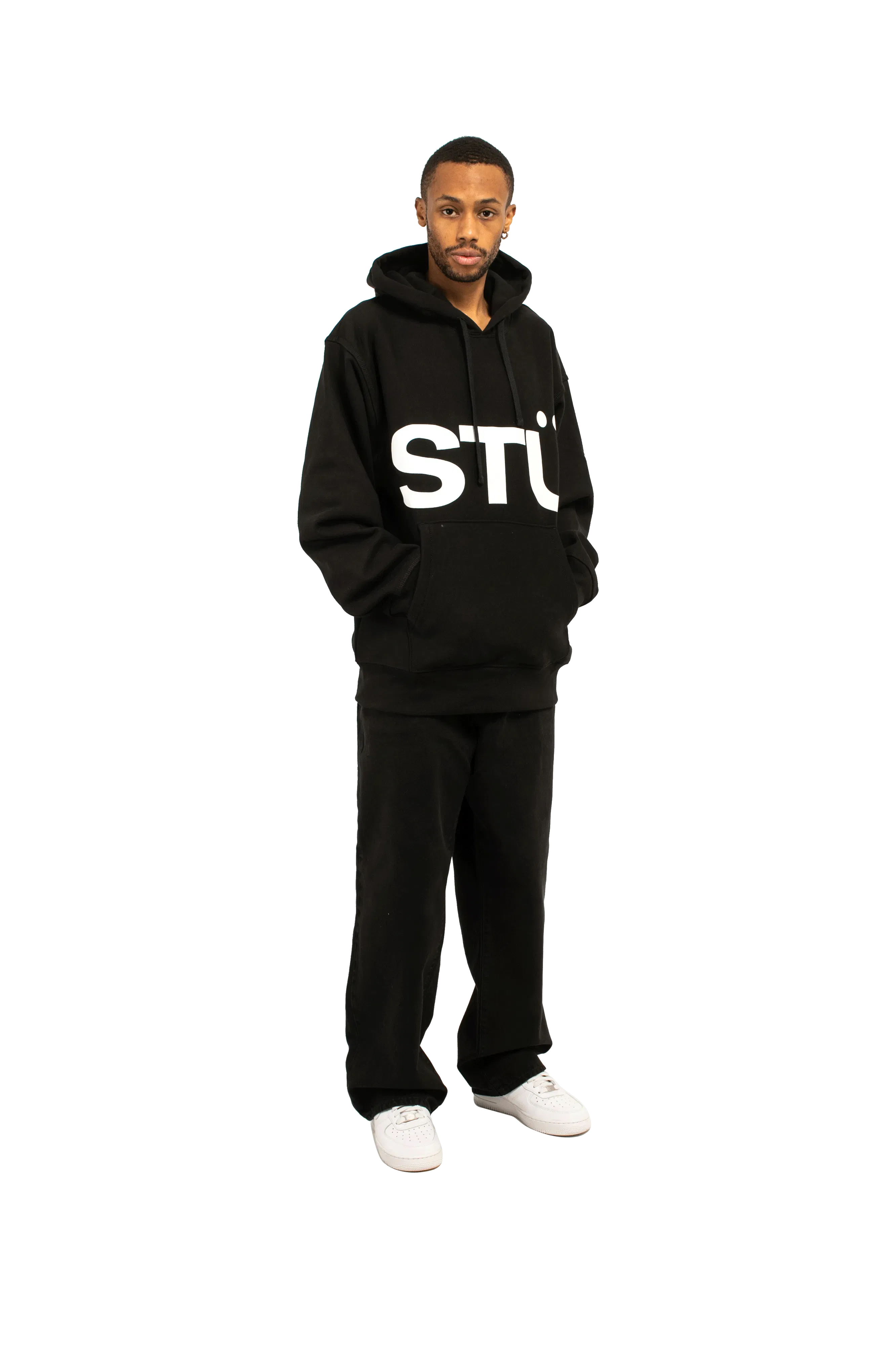 Stussy All Caps Hoodie
