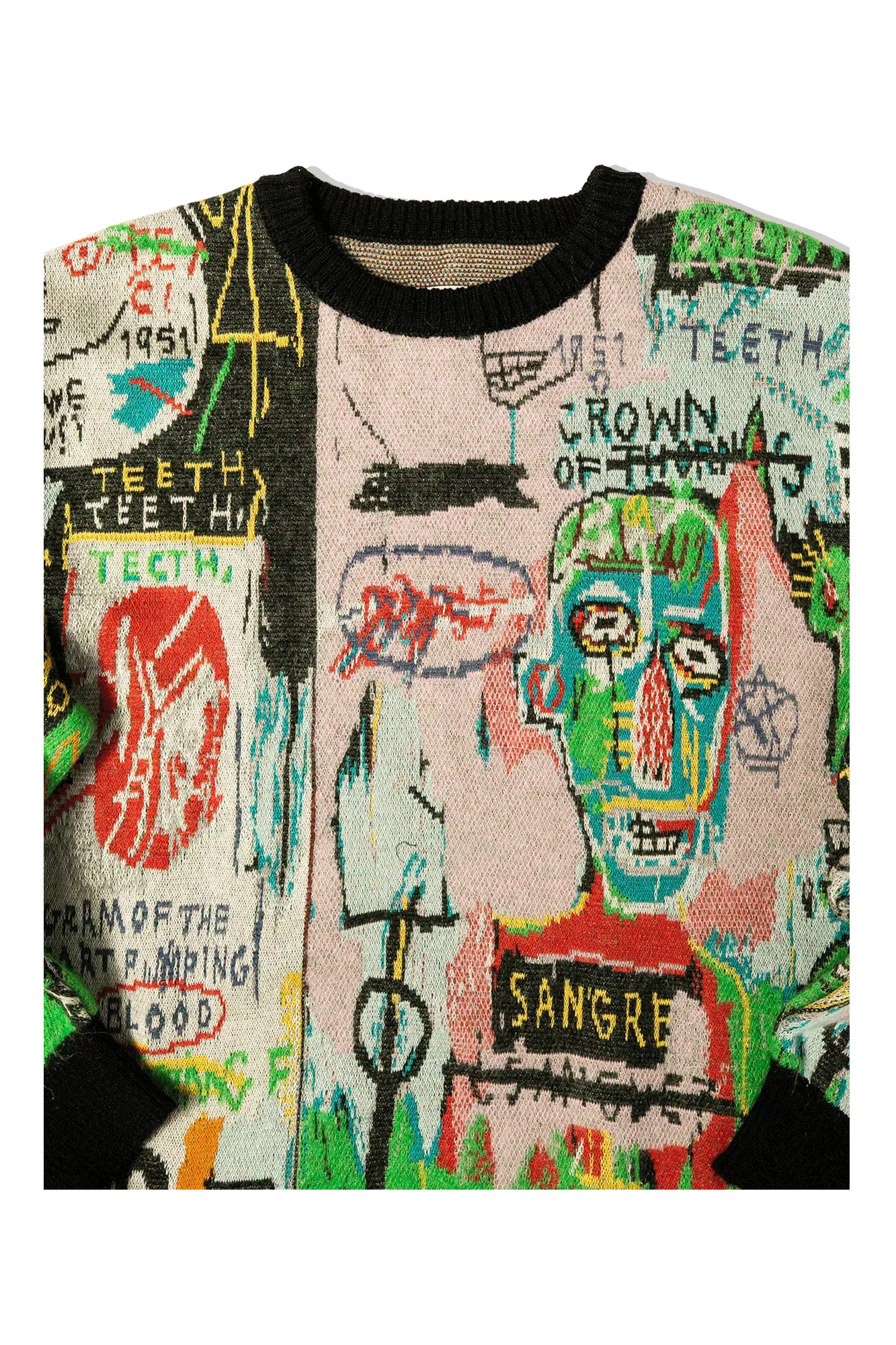 Wacko Maria Jean Michel Basquiat Cardigan