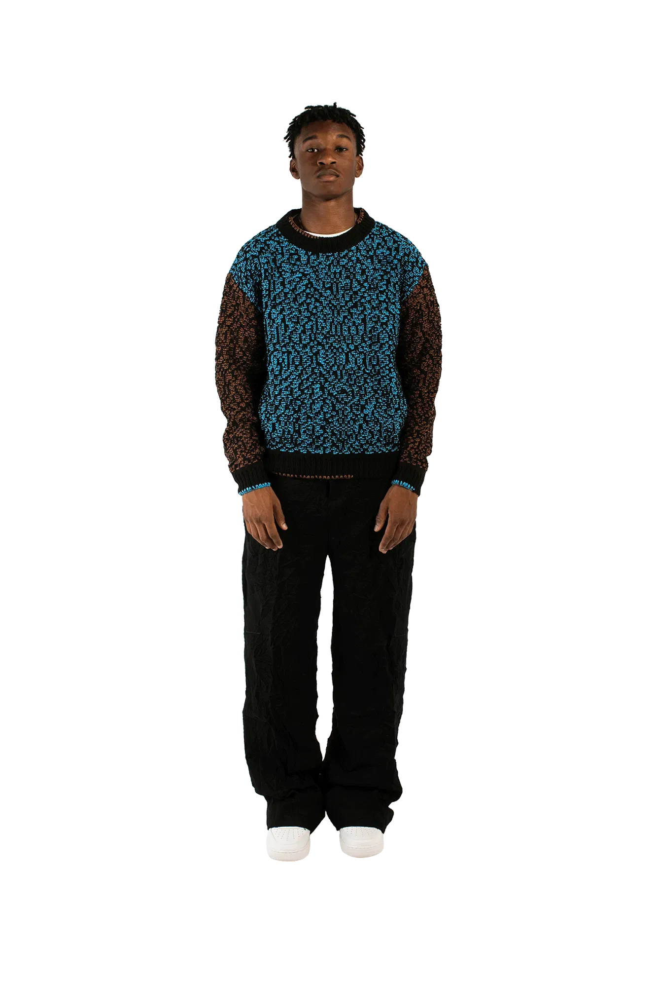 Andersson Bell Net Crewneck Sweater