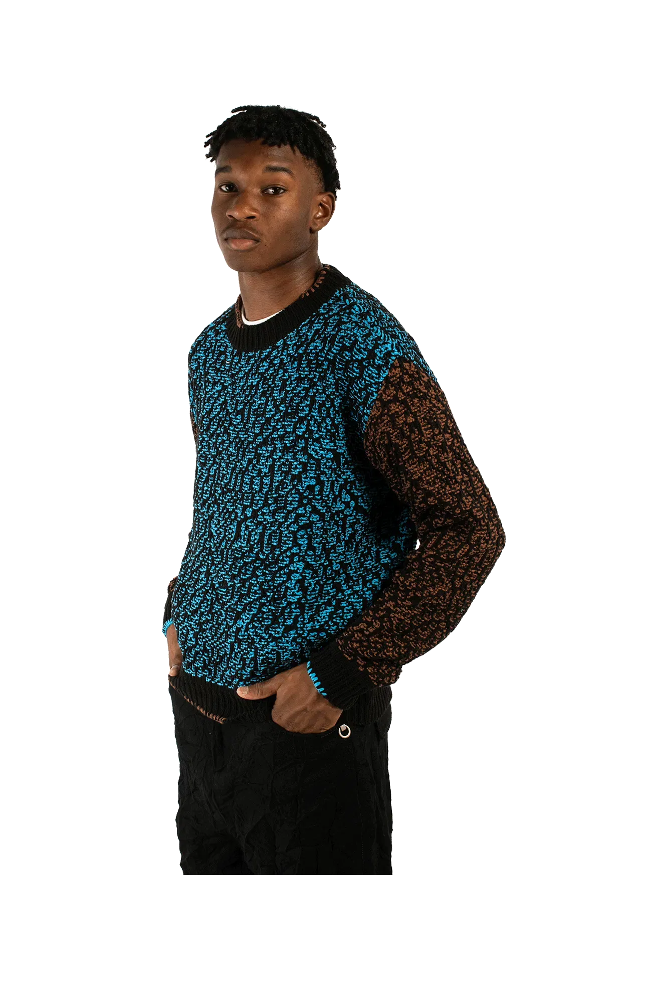 Andersson Bell Net Crewneck Sweater