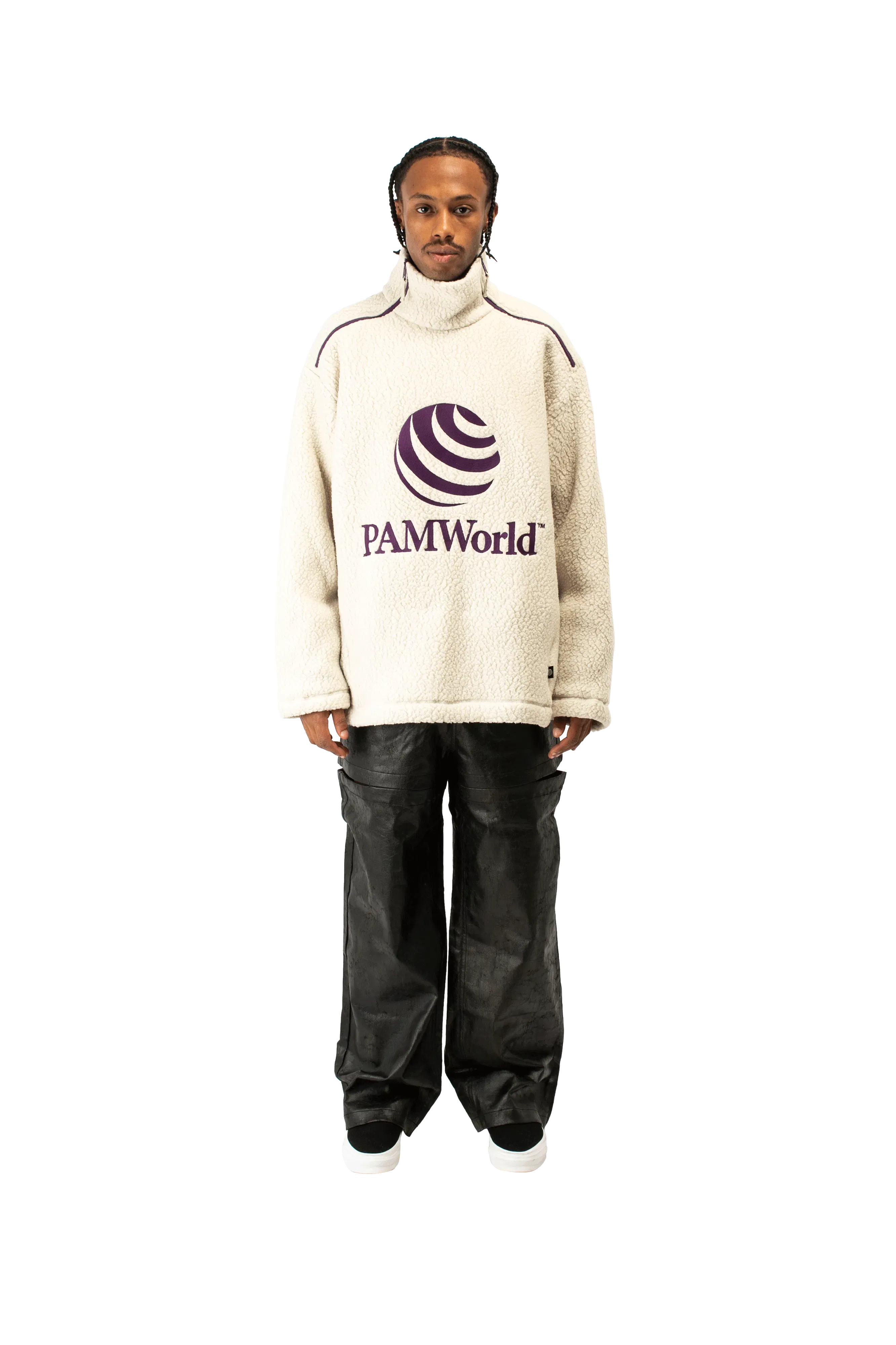 P.A.M. P World Recycled Sherpa Pullover
