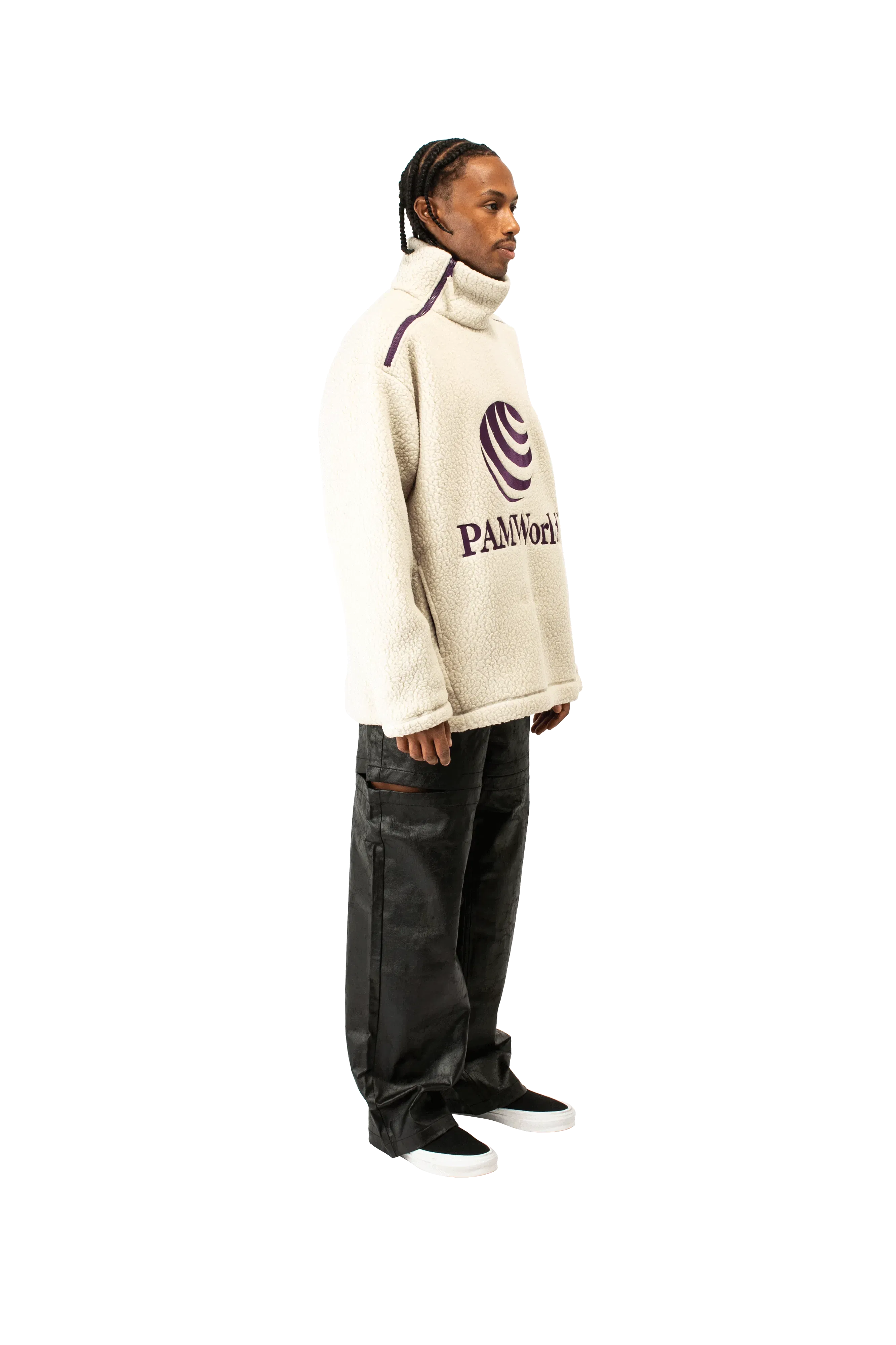 P.A.M. P World Recycled Sherpa Pullover