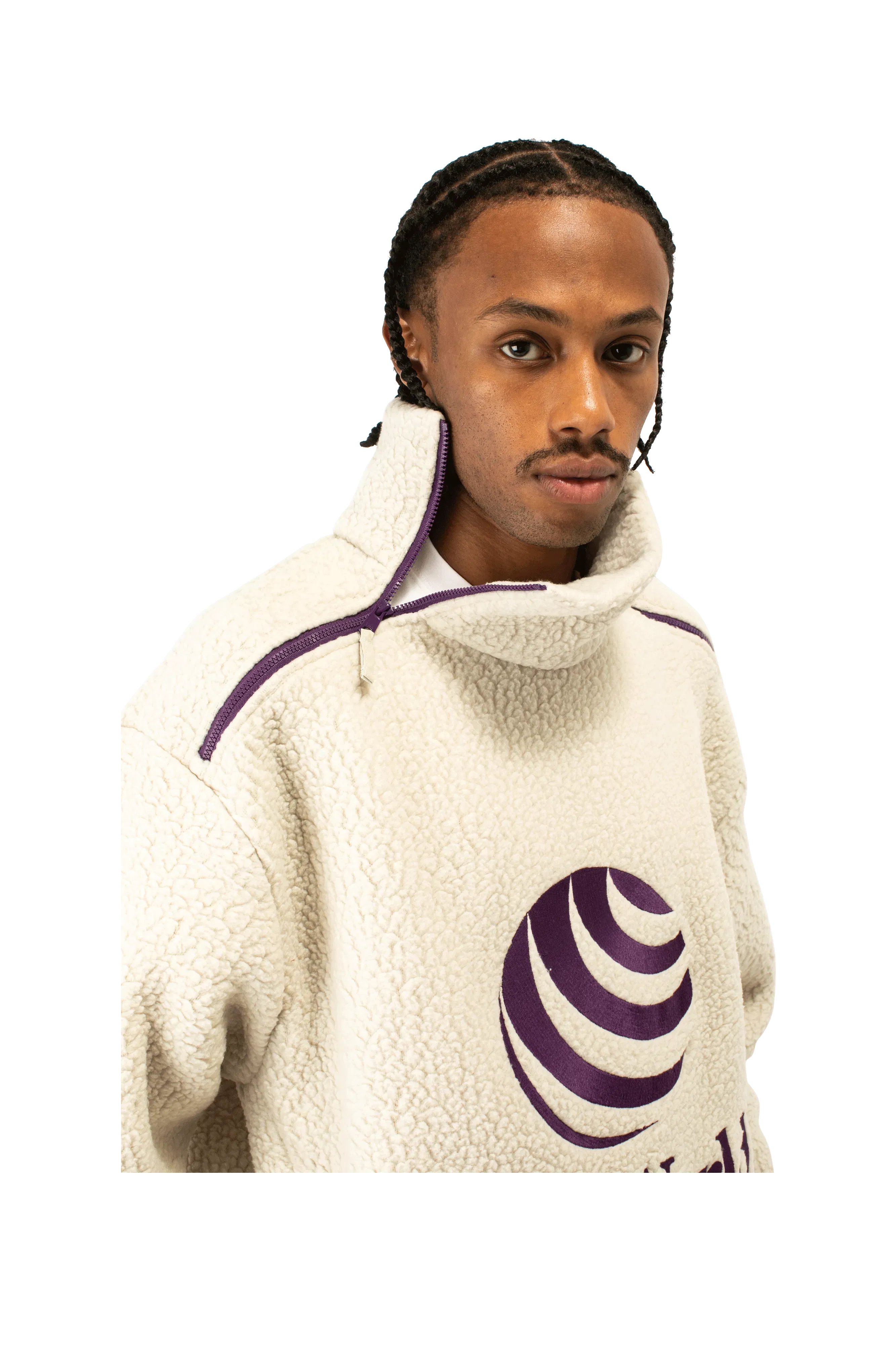 P.A.M. P World Recycled Sherpa Pullover