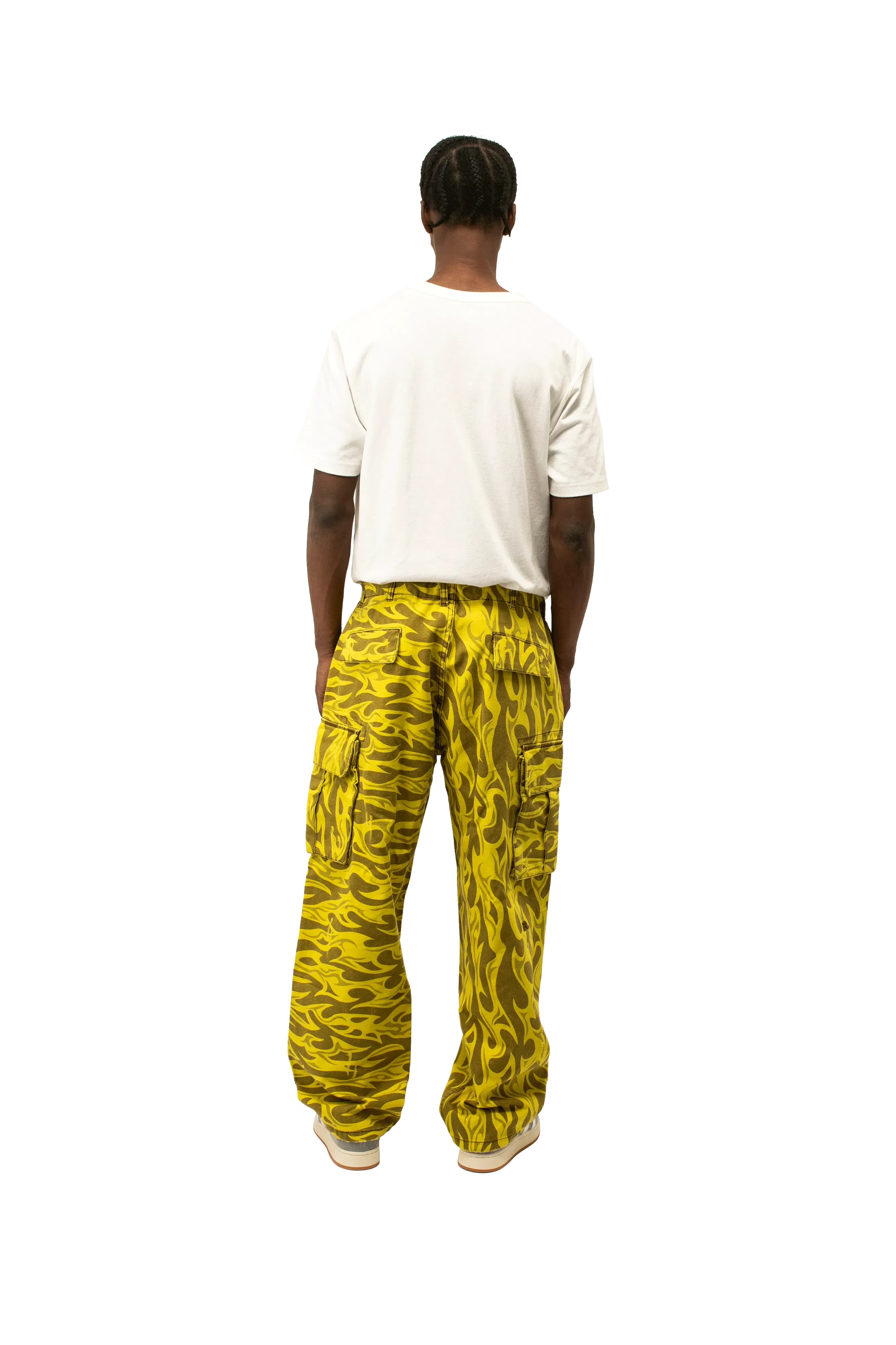 ERL Printed Cargo Pants Woven