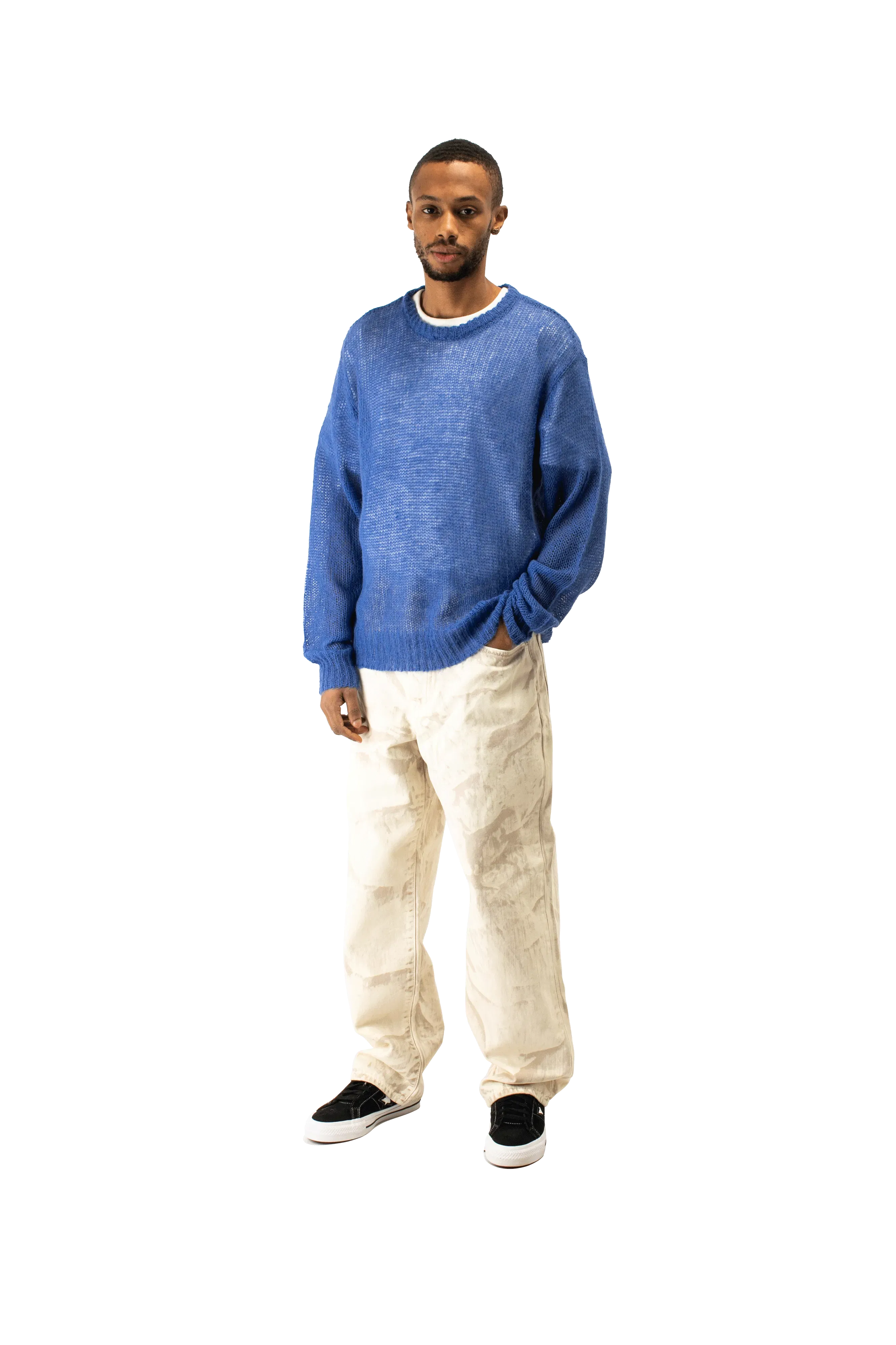 Stussy S Loose Knit Sweater