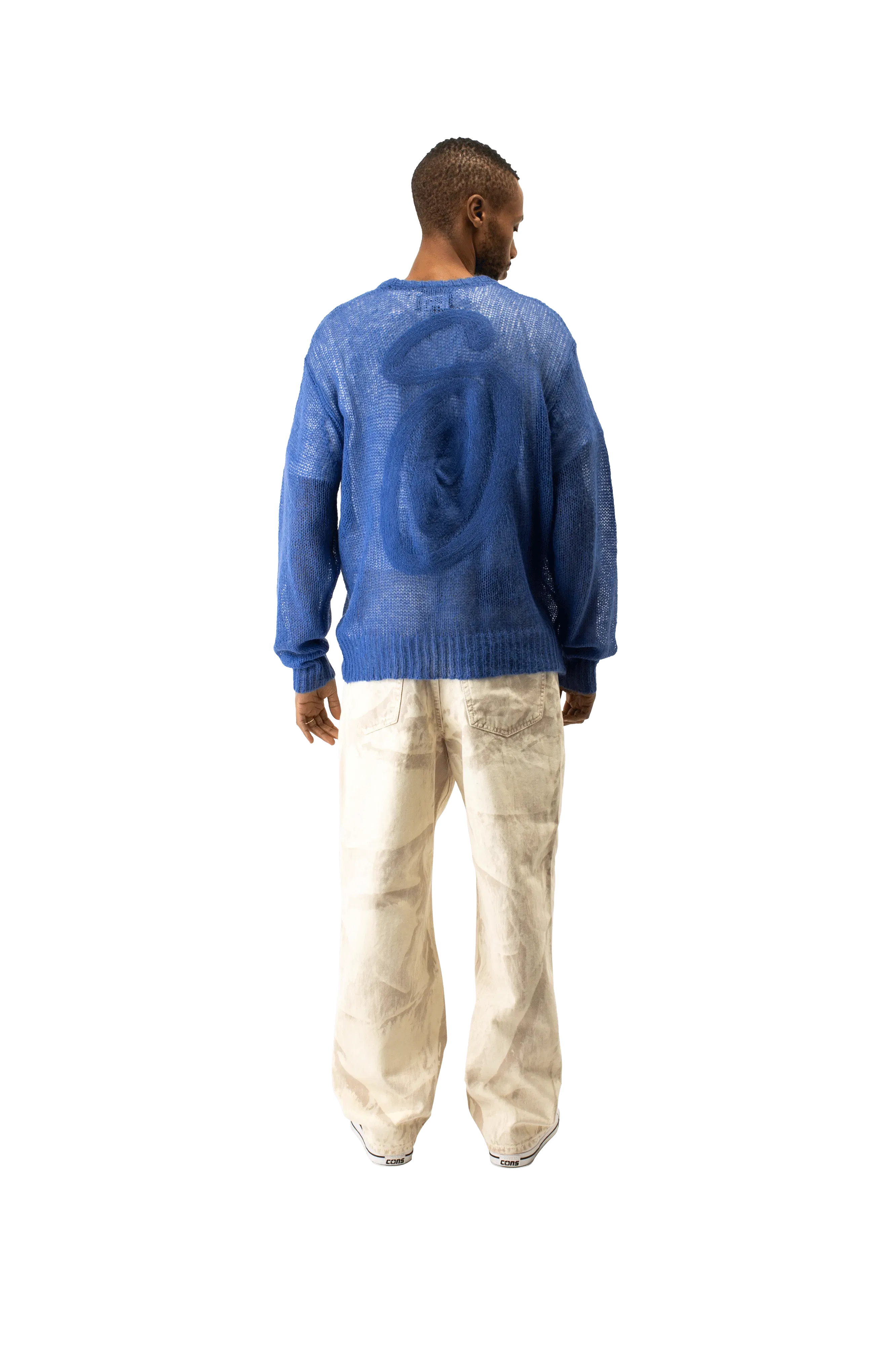Stussy S Loose Knit Sweater