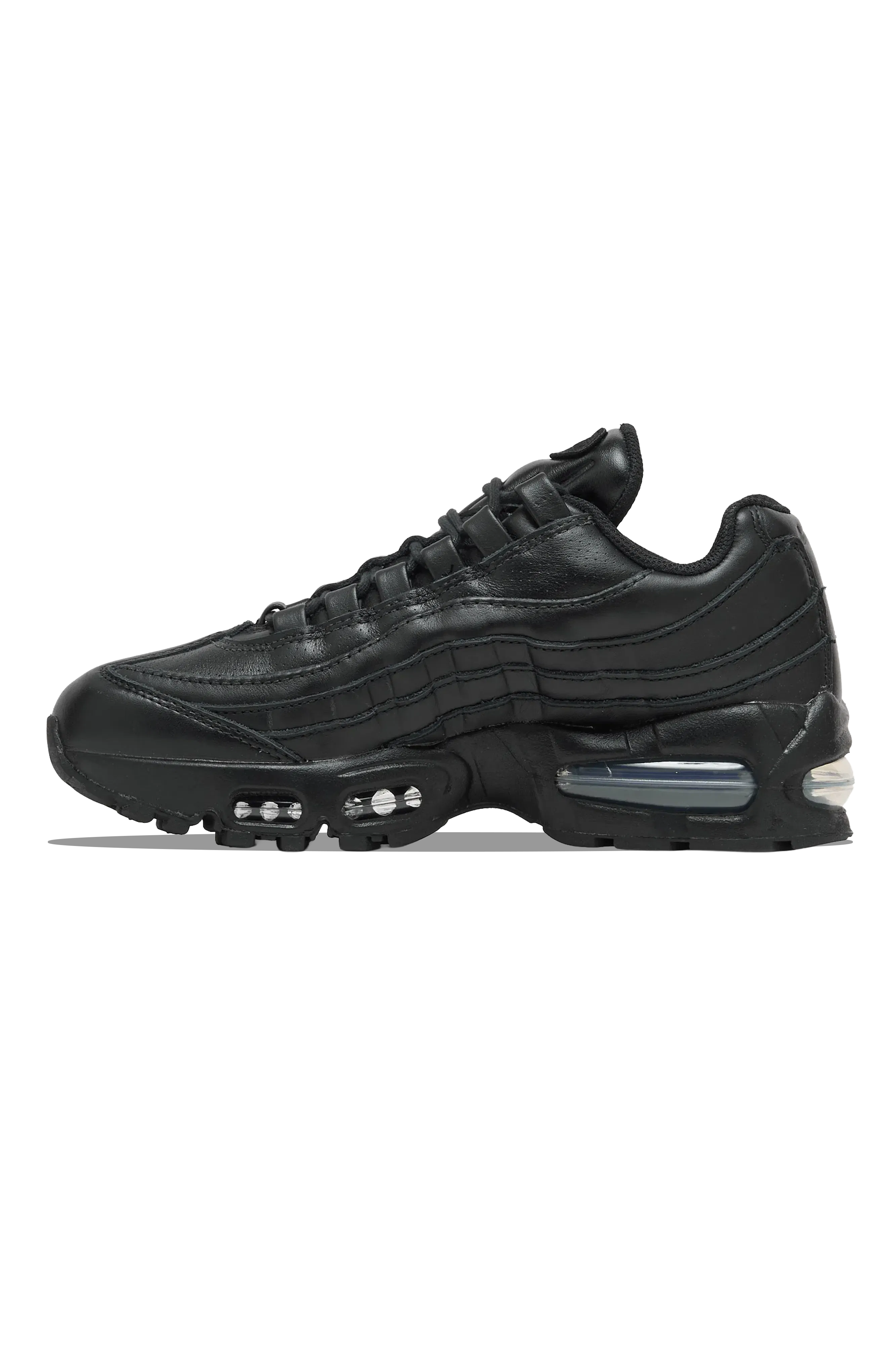 Nike Air Max 95 Big Bubble QS "Triple Black Leather"