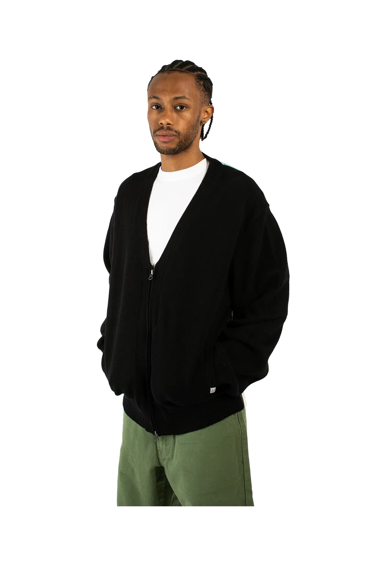 thisisneverthat Chess Zip Cardigan