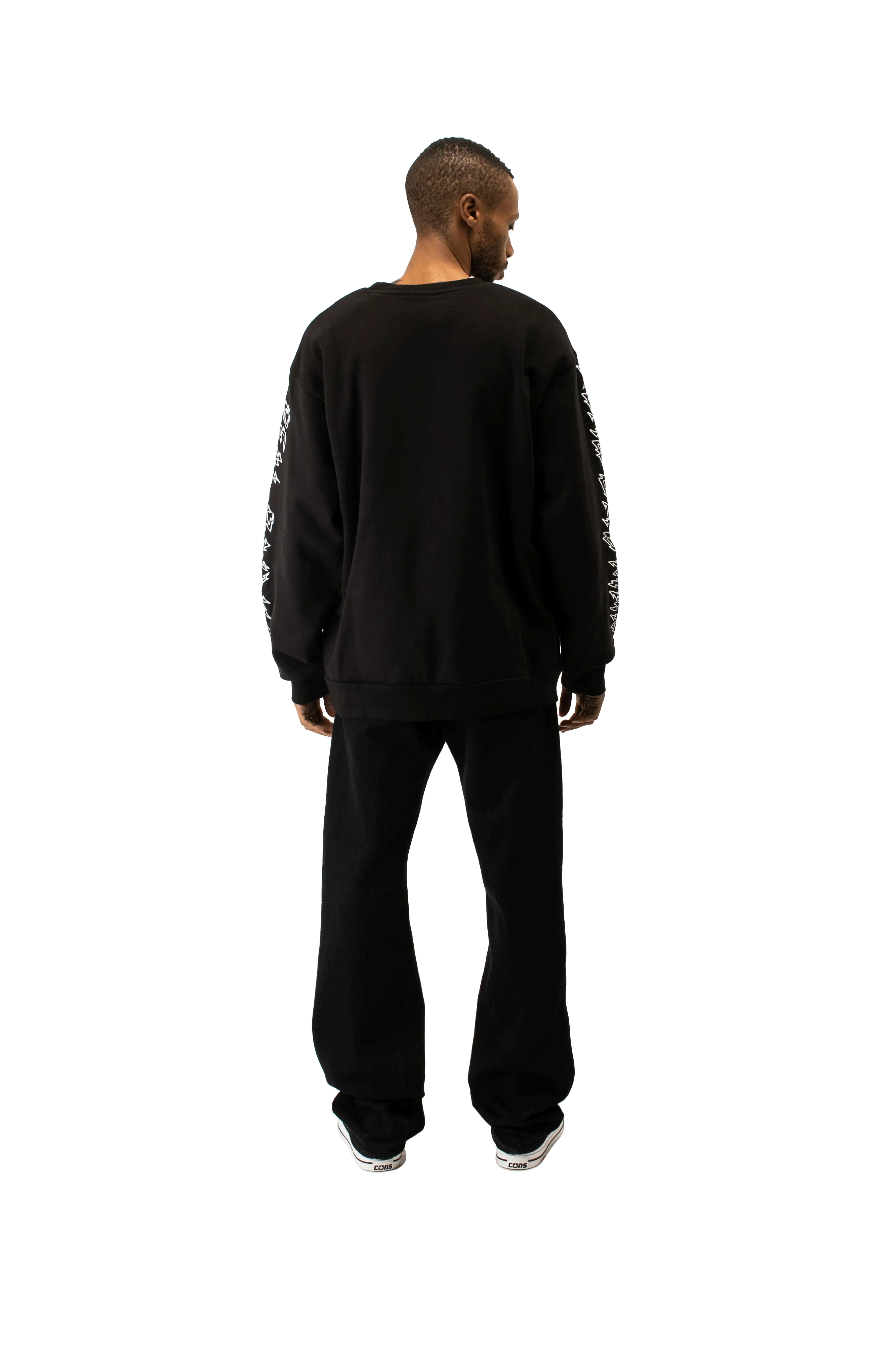 Real Bad Man Electrified Crewneck Fleece Sweatshirt