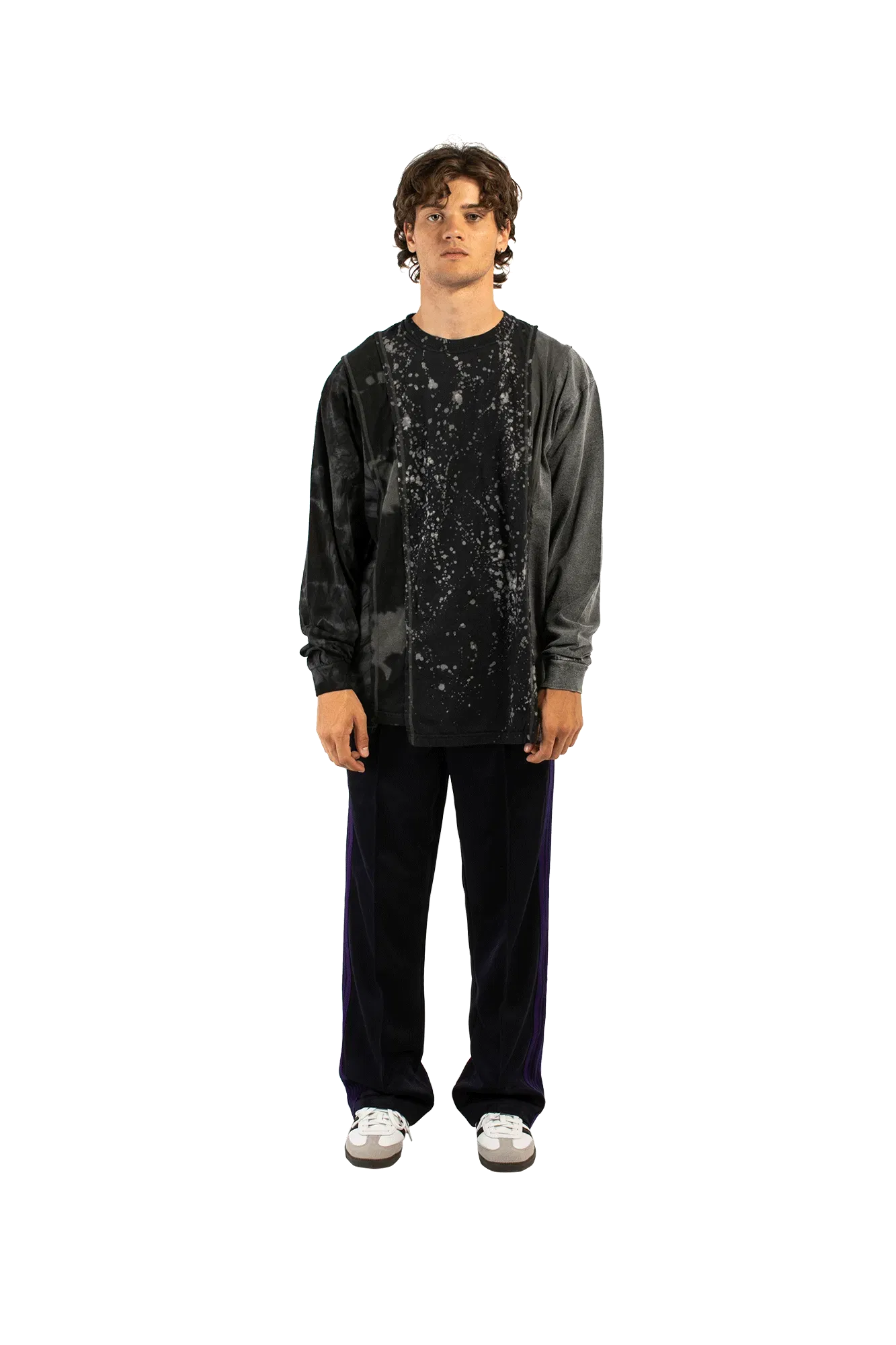 Needles B&W Mishmash 5 Cuts Longsleeve Tee