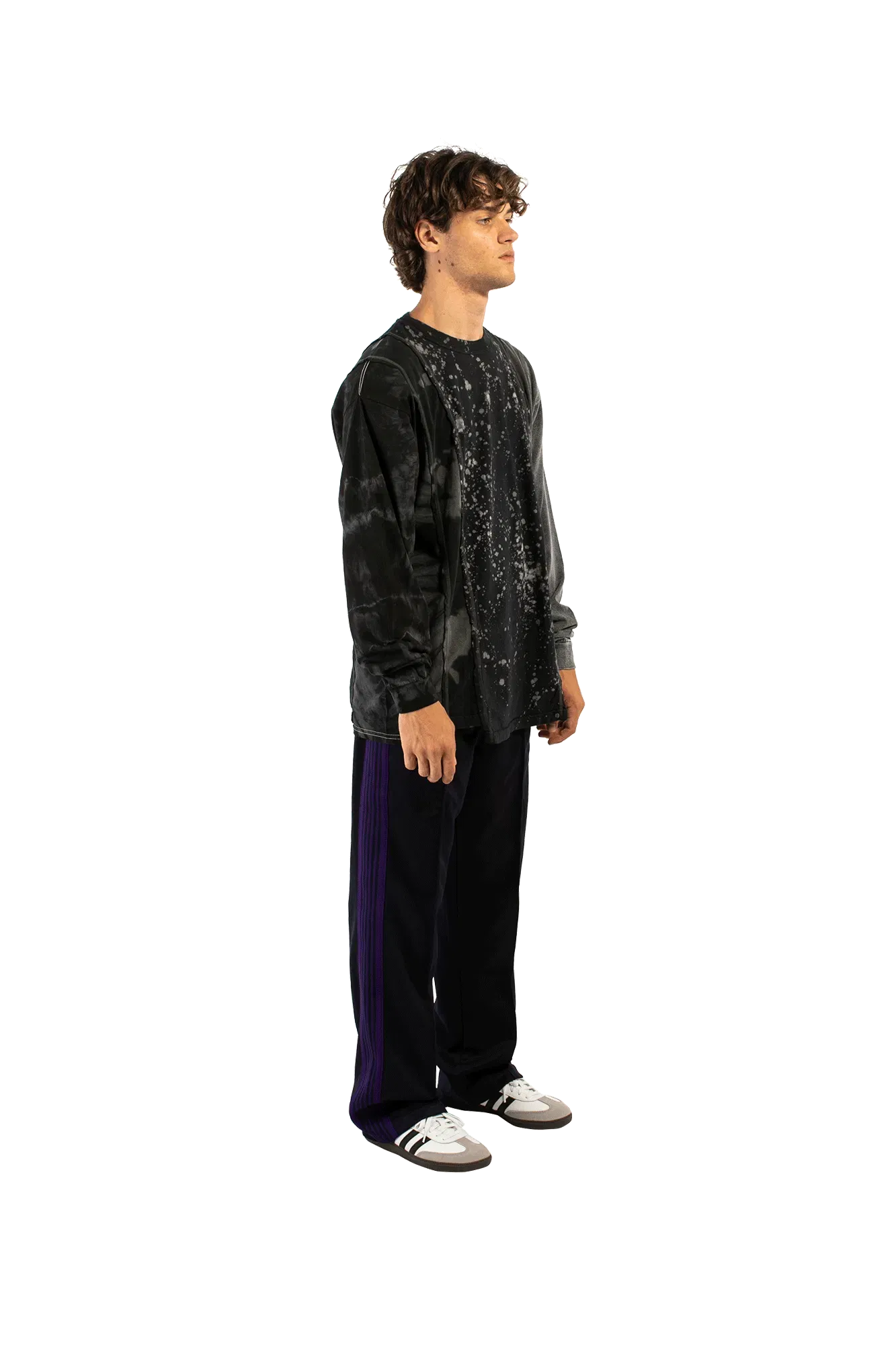 Needles B&W Mishmash 5 Cuts Longsleeve Tee
