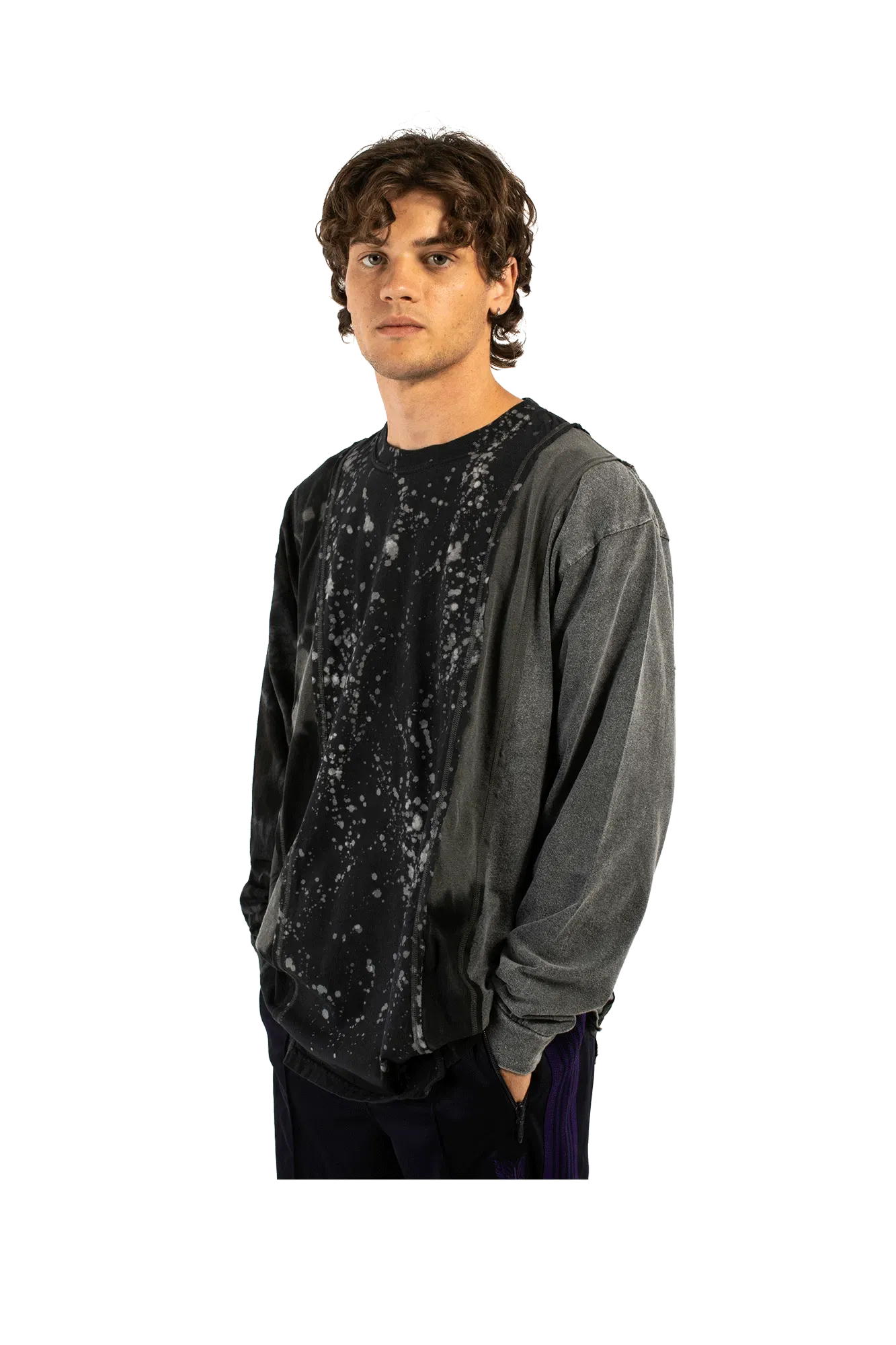 Needles B&W Mishmash 5 Cuts Longsleeve Tee