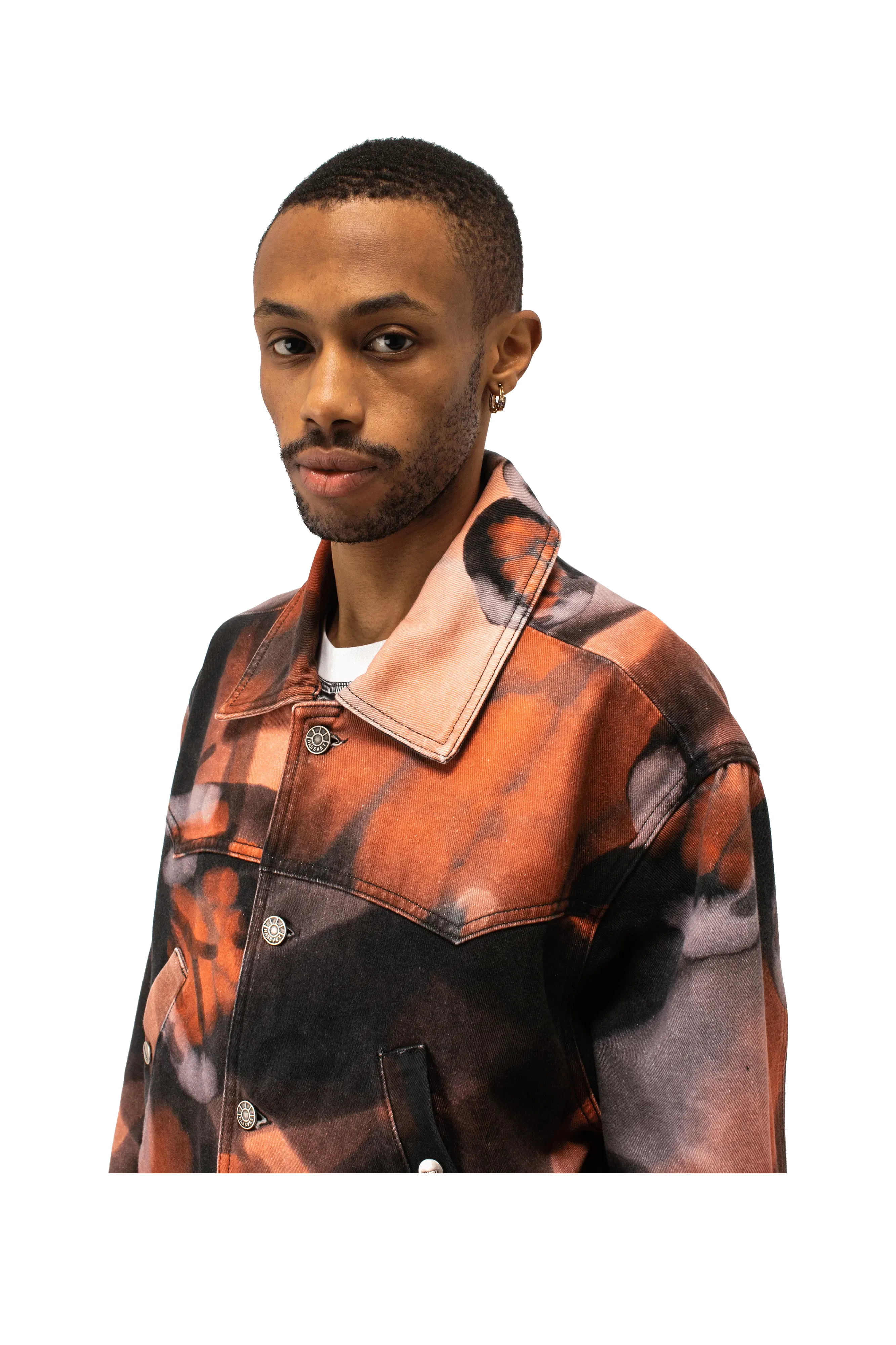 RASSVET Butterfly All Over Print Jacket Woven