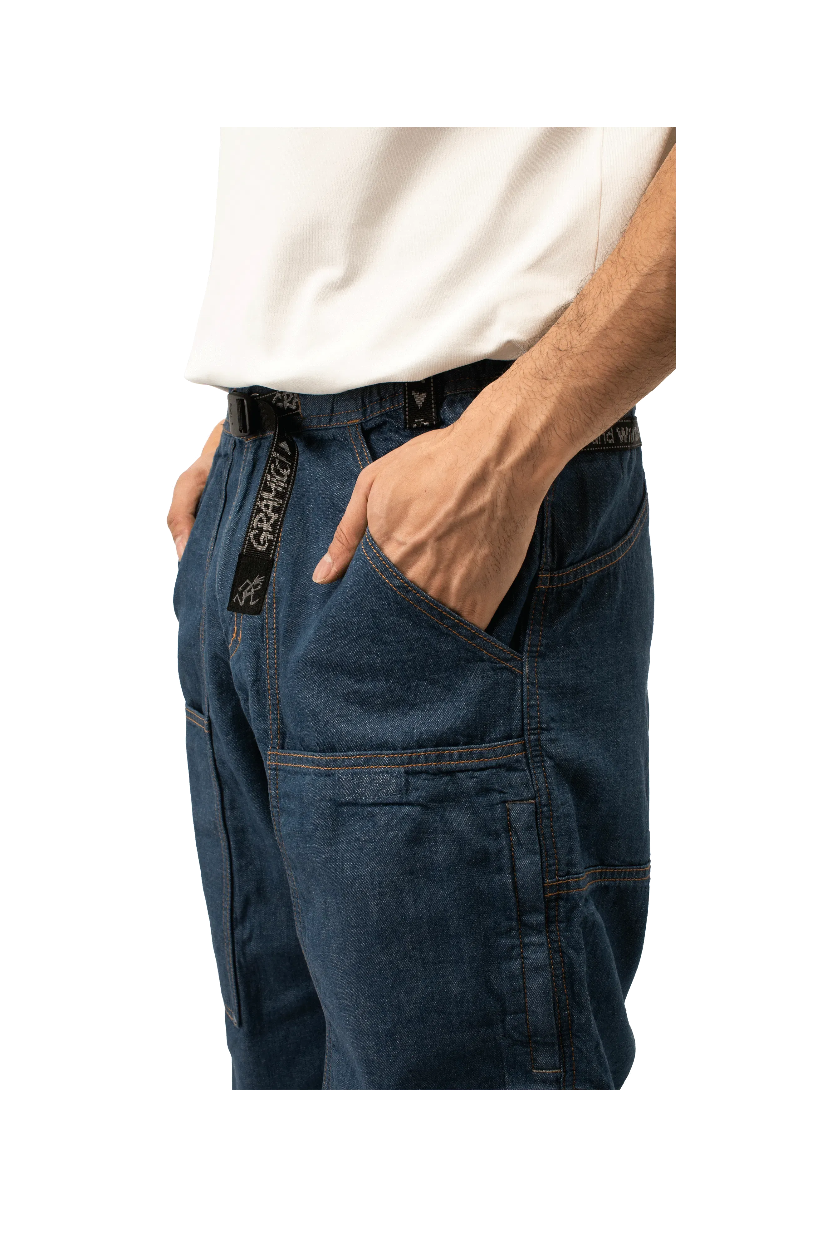 Gramicci Denim Baggy Pant x And Wander