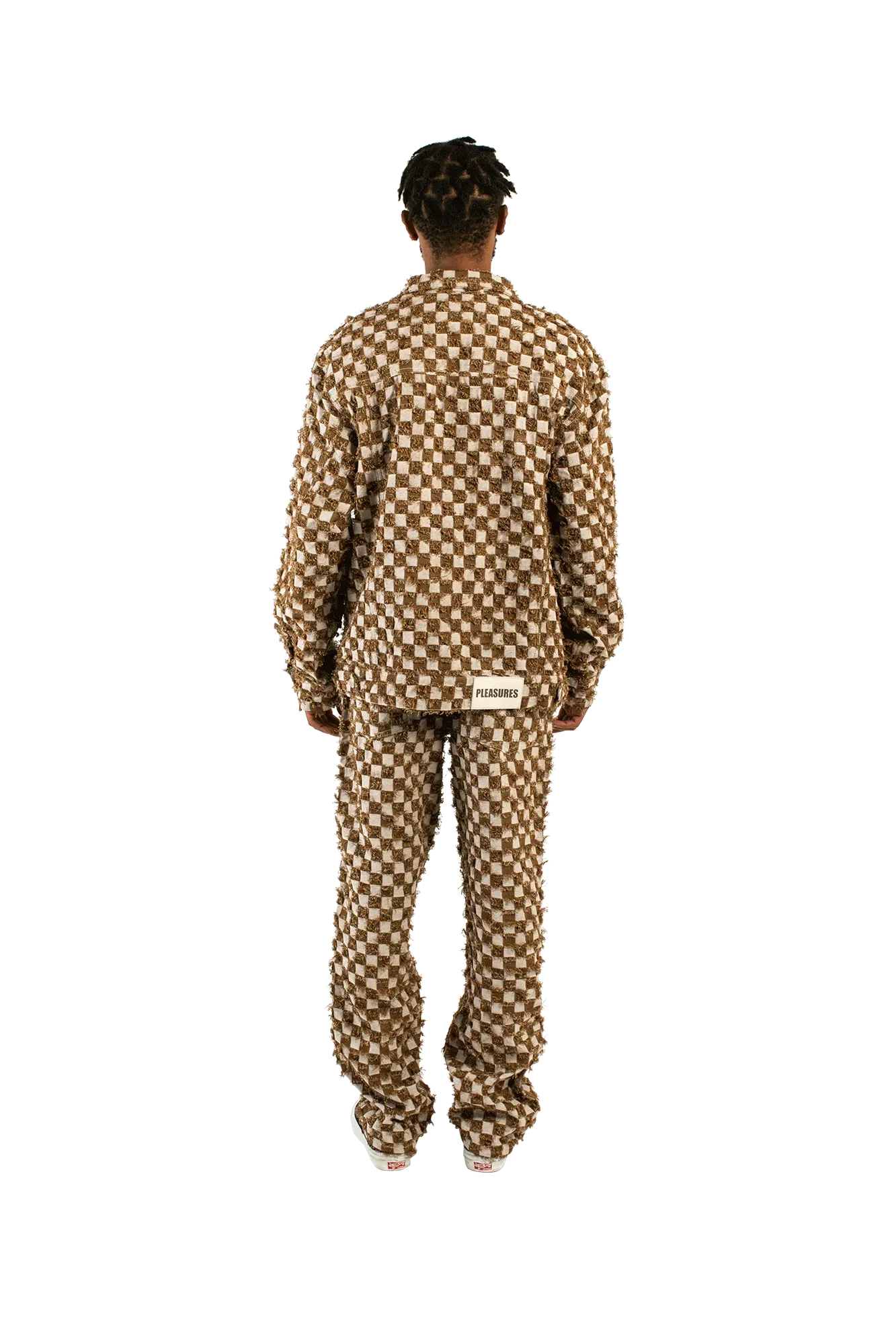 Pleasures Curfew Checker Trucker Jacket