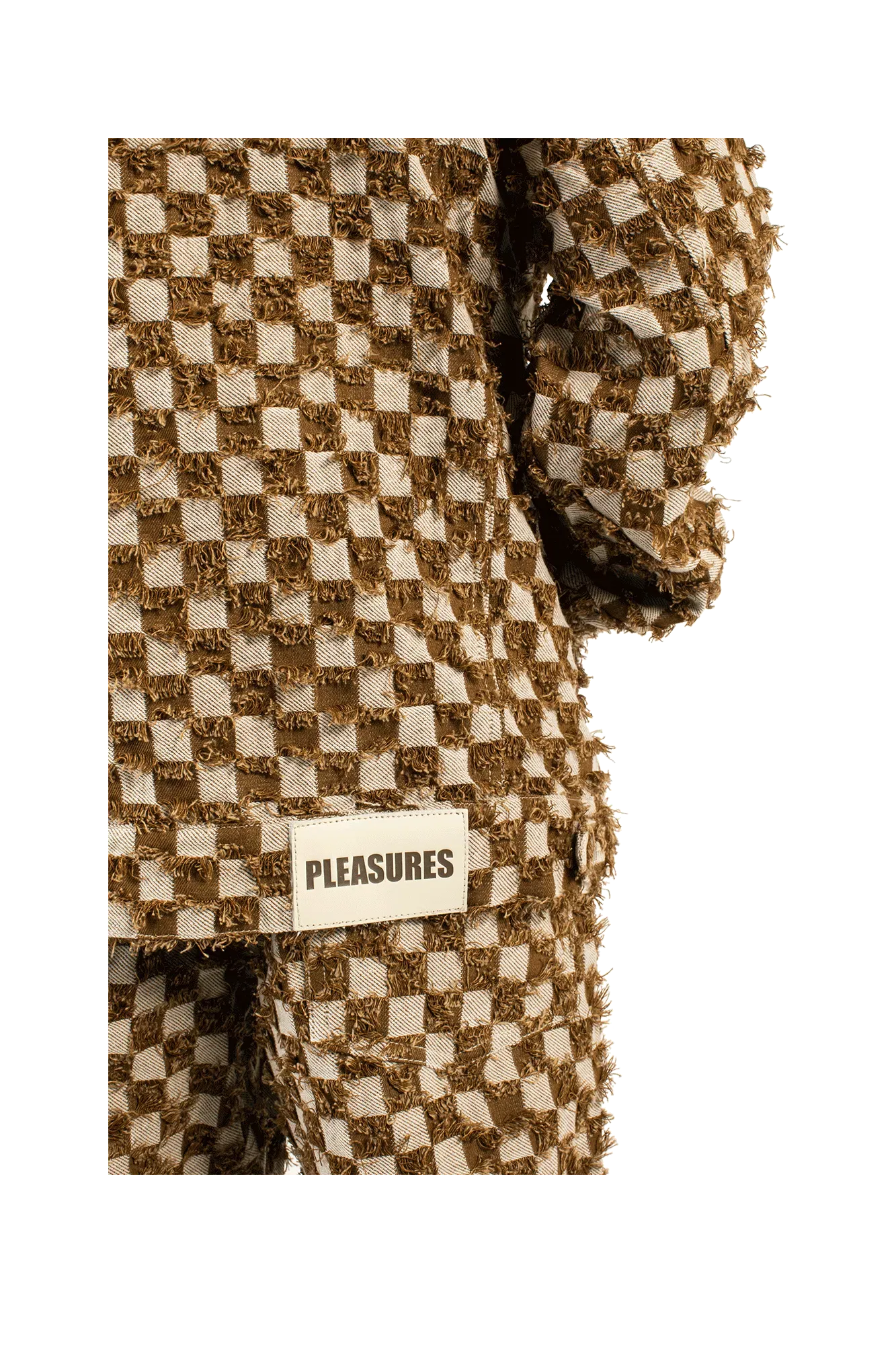 Pleasures Curfew Checker Trucker Jacket